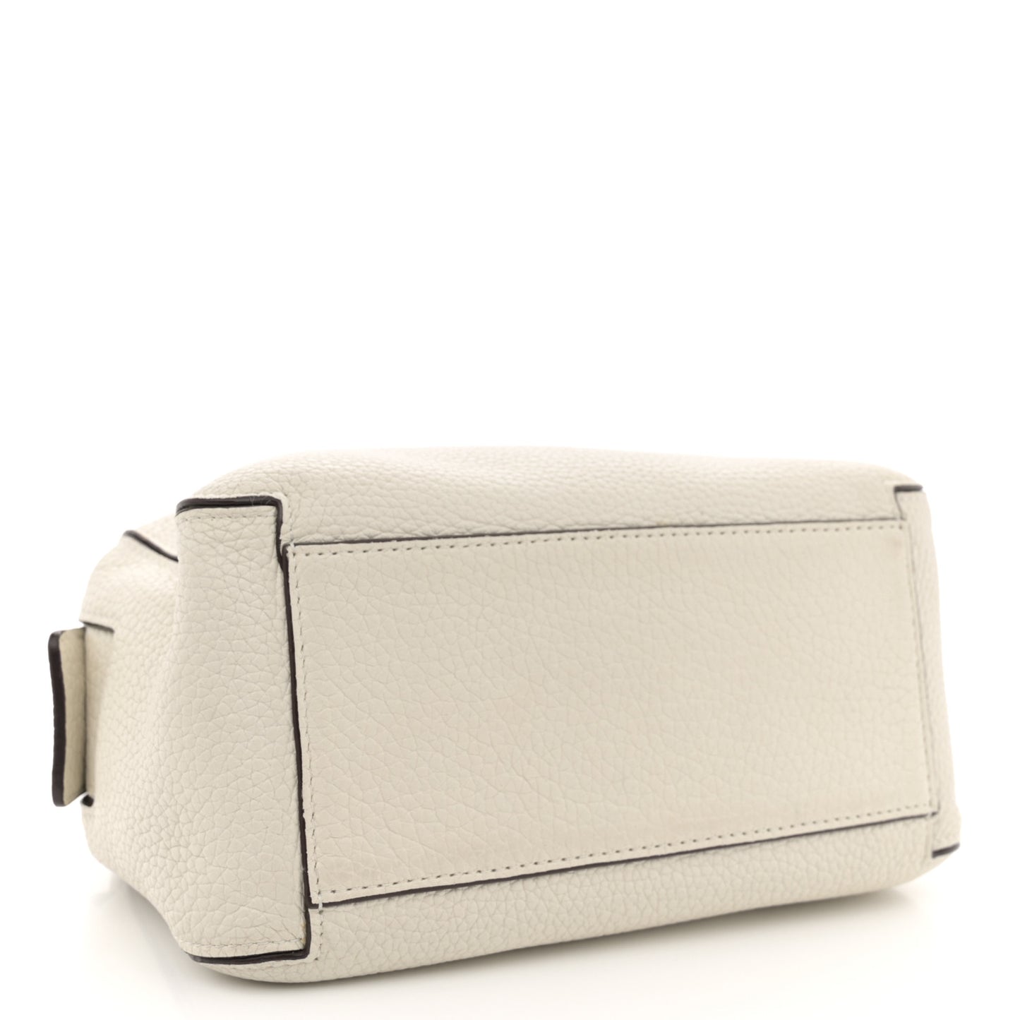 Taurillon Soft Mini Cool Box Satchel Ivory