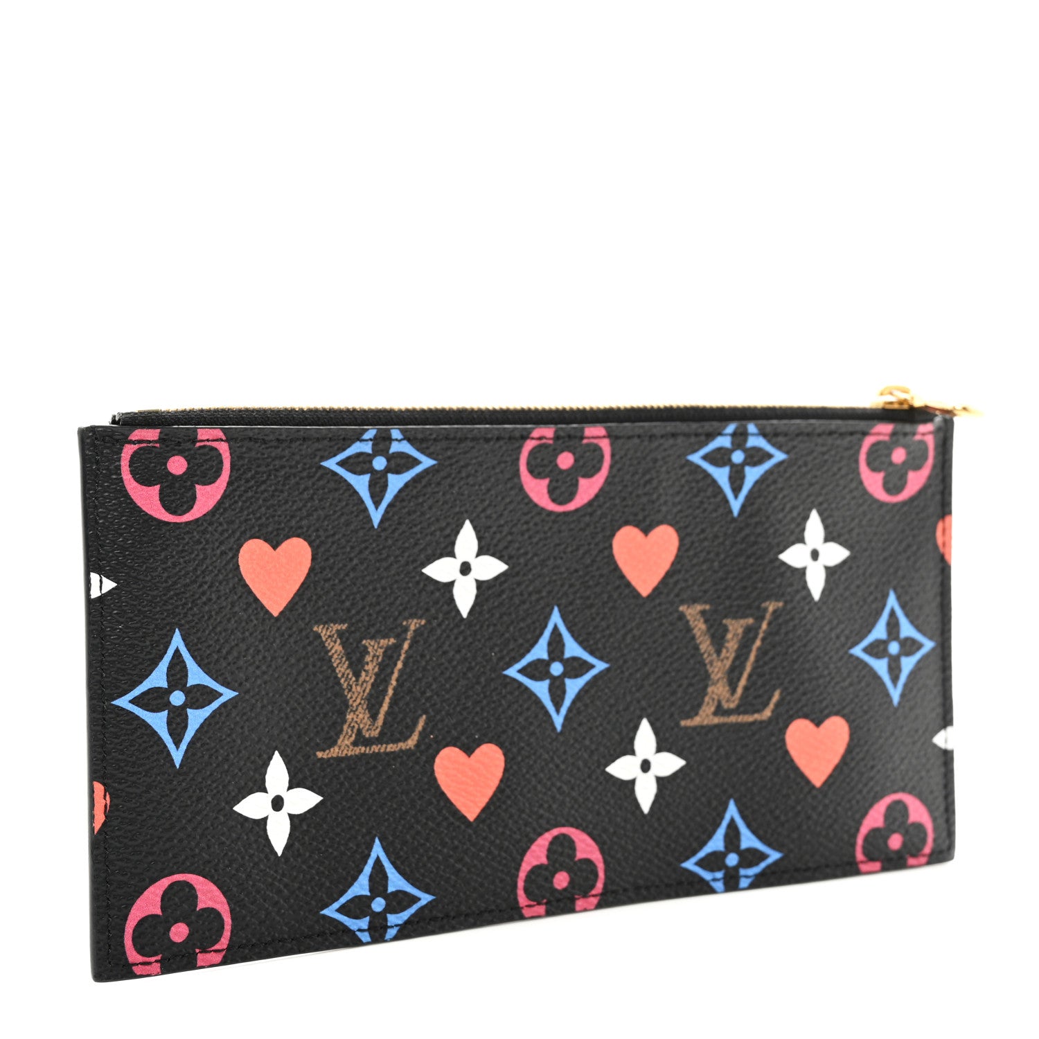 Louis Vuitton Game On Felicie Chain Wallet Zippered Insert Black 3 of 6