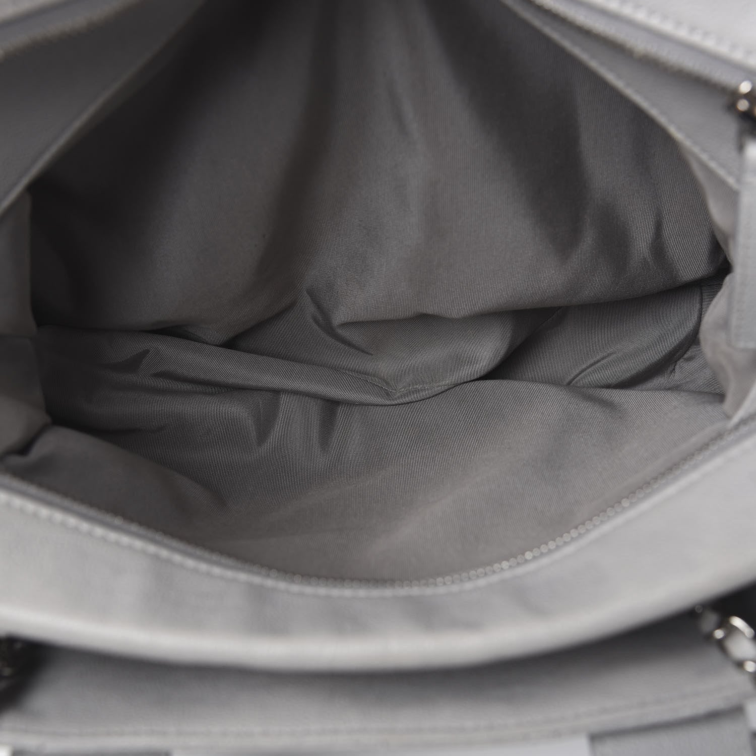 Chanel Caviar Quilted Large Urban Companion Top Handle Shopping Tote Grey 6 of 16