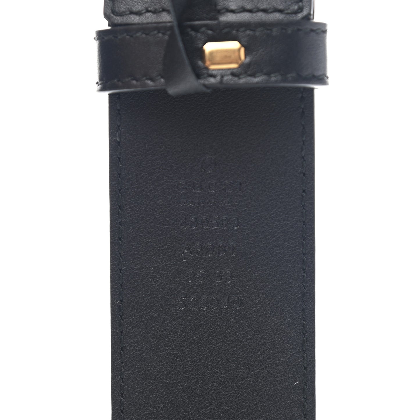 Calfskin Double G 40mm Belt 95 38 Black
