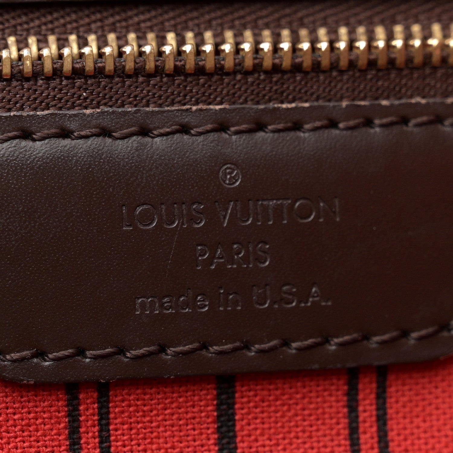 Louis Vuitton Damier Ebene Neverfull GM 6 of 16