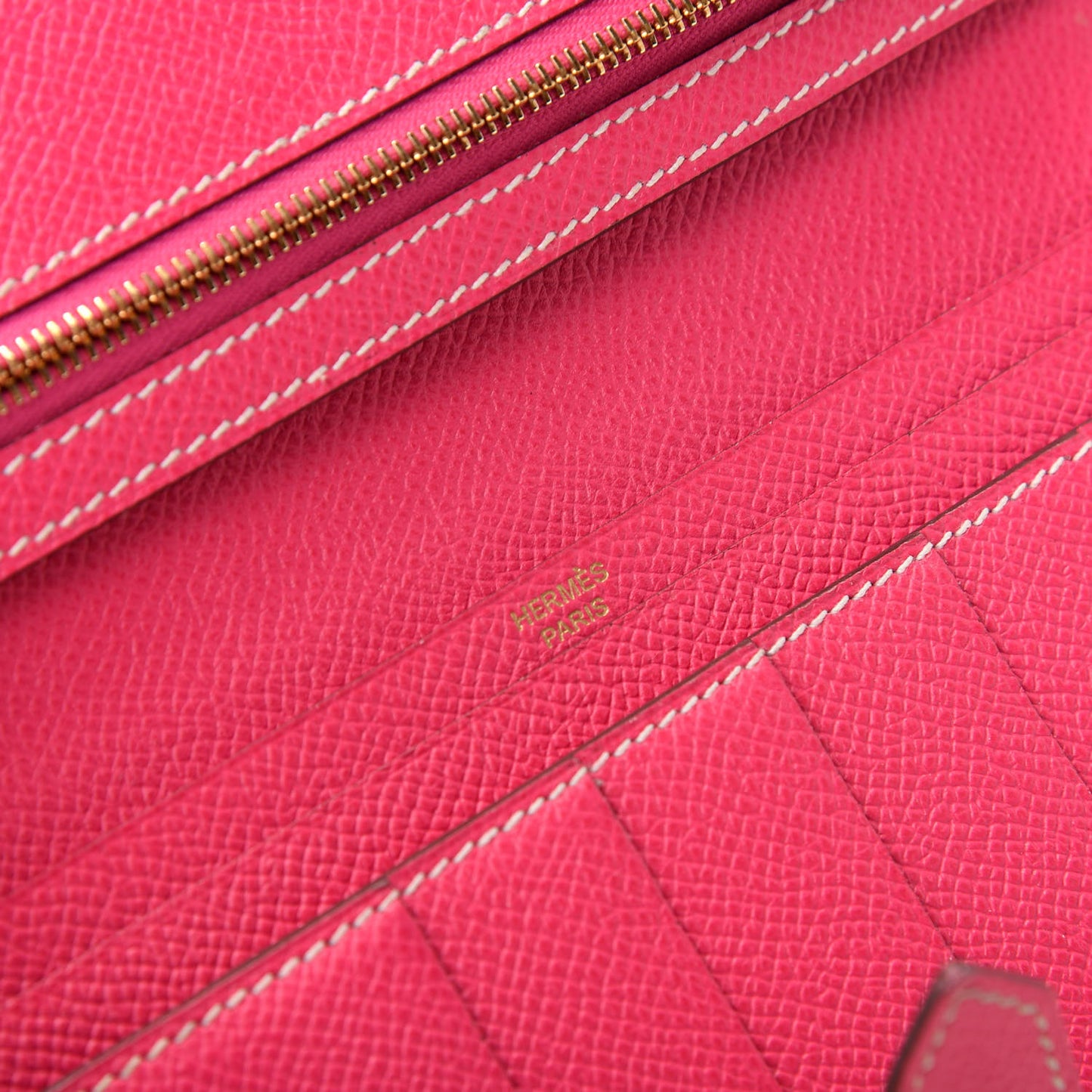 Epsom Bearn Gusset Wallet Rose Tyrien