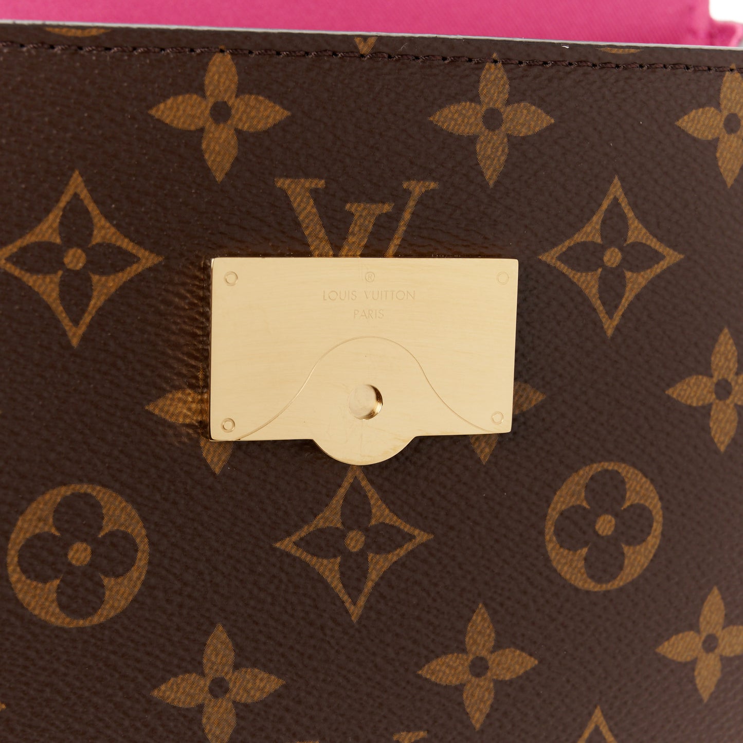 Monogram Cluny BB Bordeaux Fuchsia