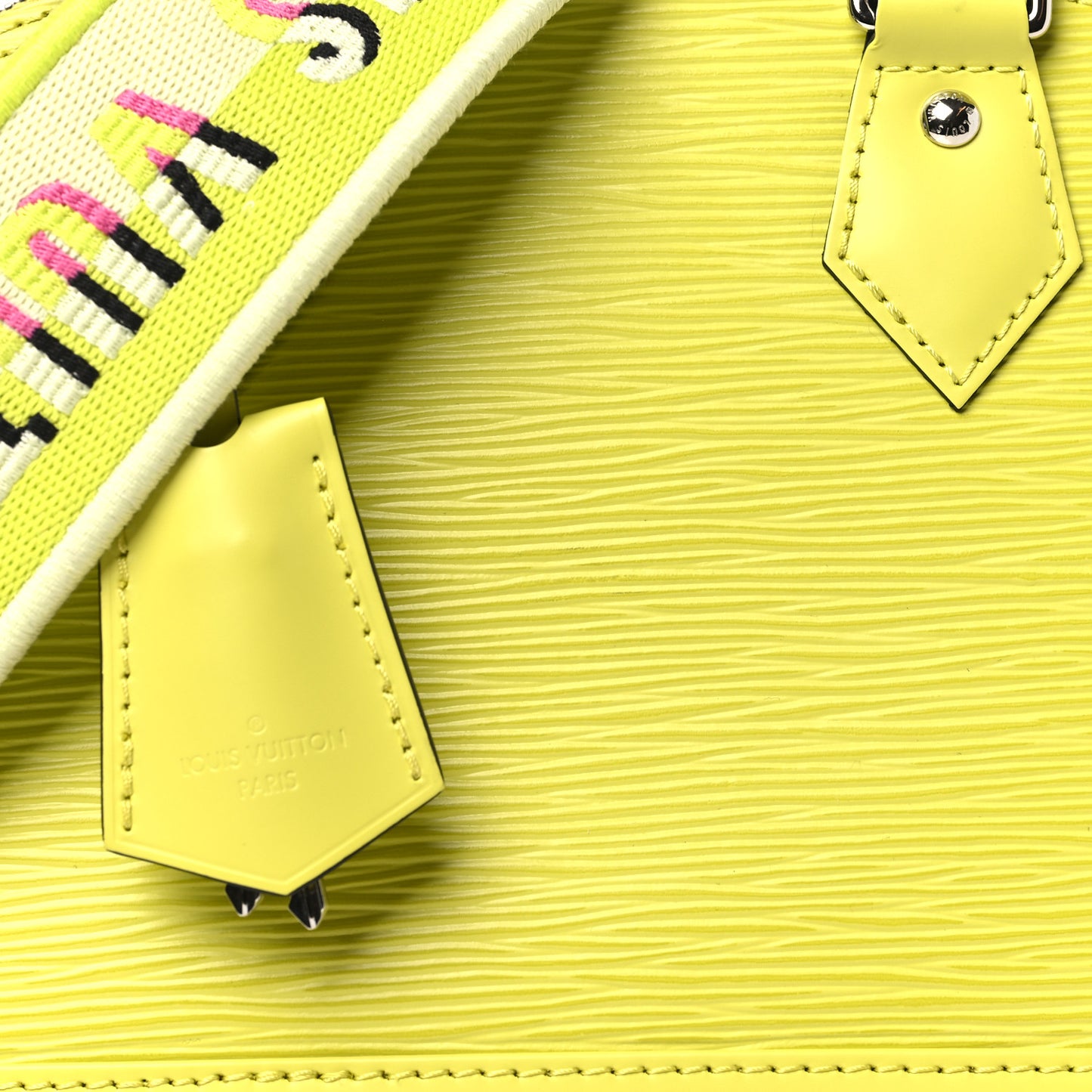 Epi Jacquard Alma BB Yellow Citron