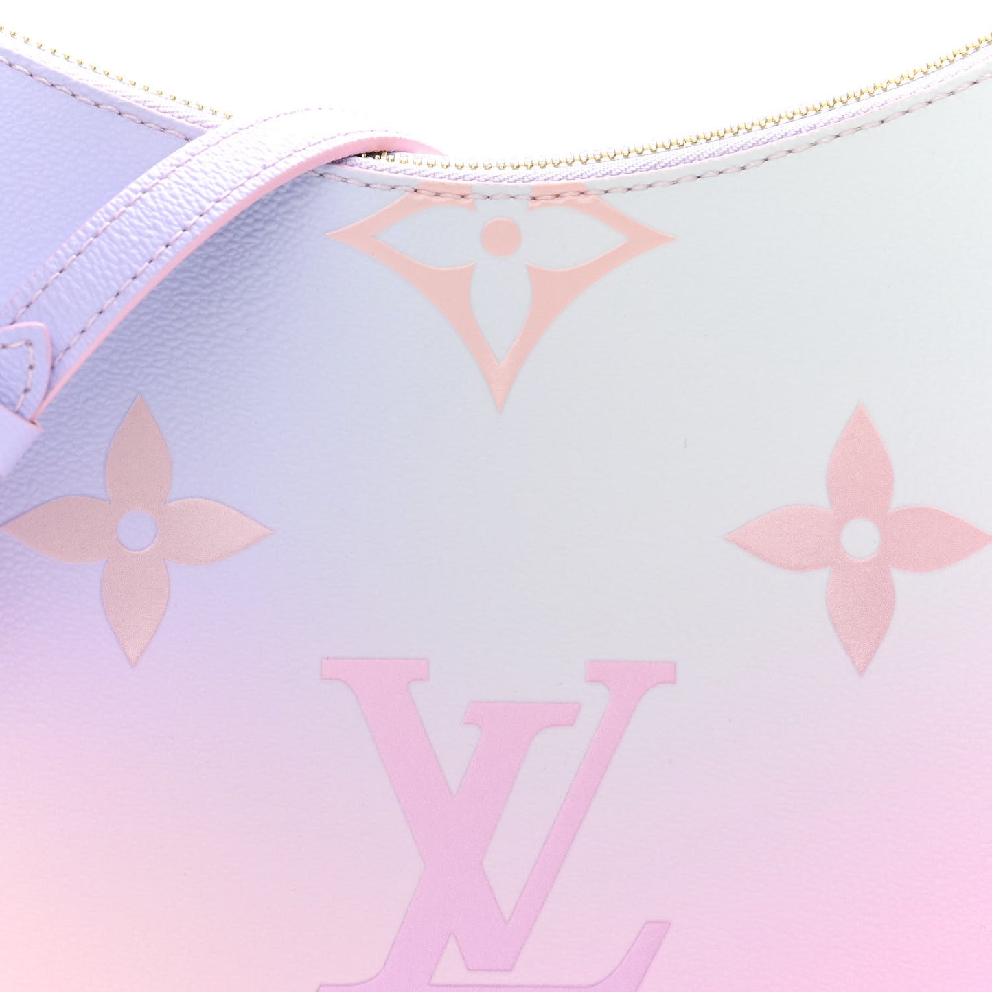Monogram Giant Spring In The City Marshmallow Hobo PM Sunrise Pastel