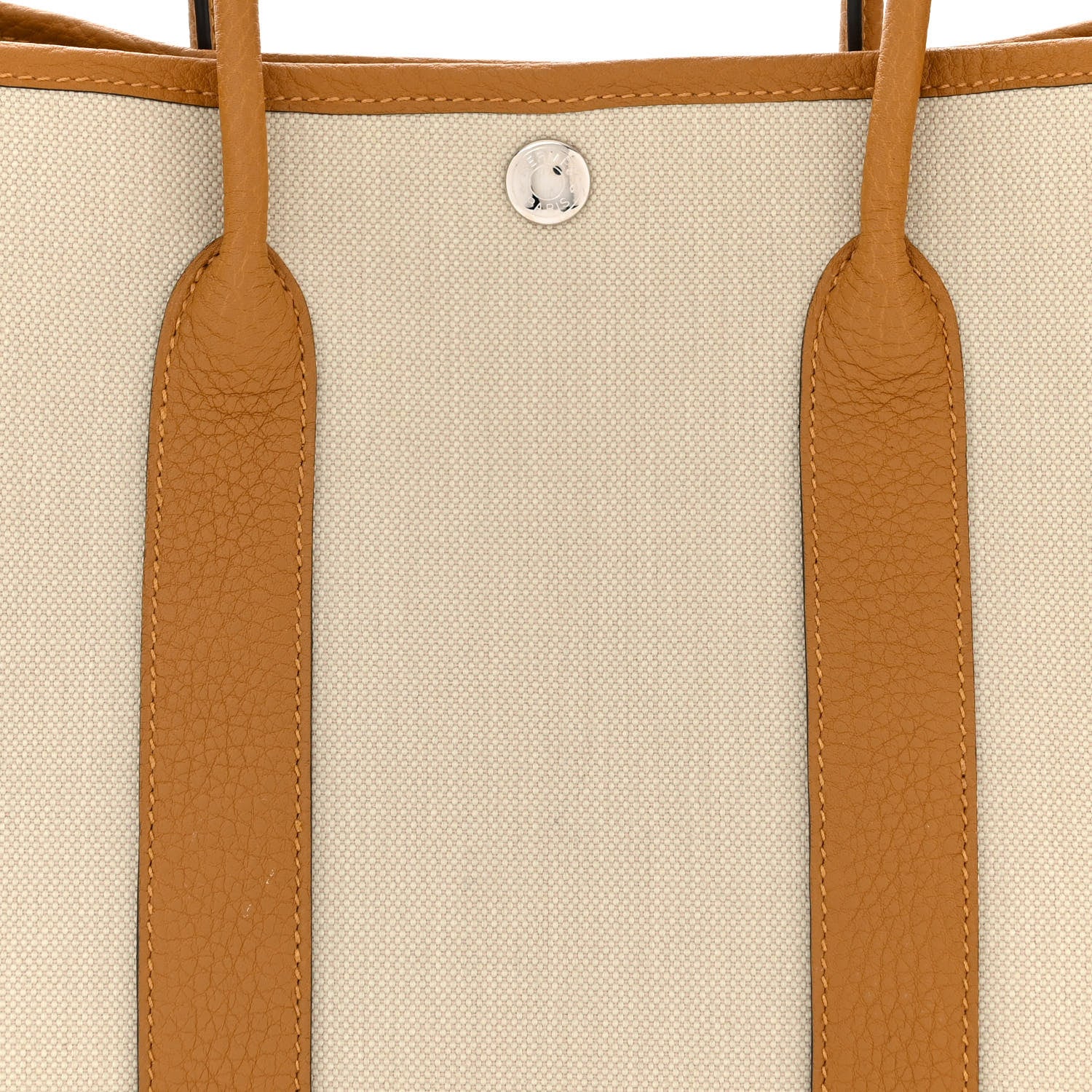 Hermes Toile Negonda Garden Party 30 TPM Tote Beton Ocre 8 of 11
