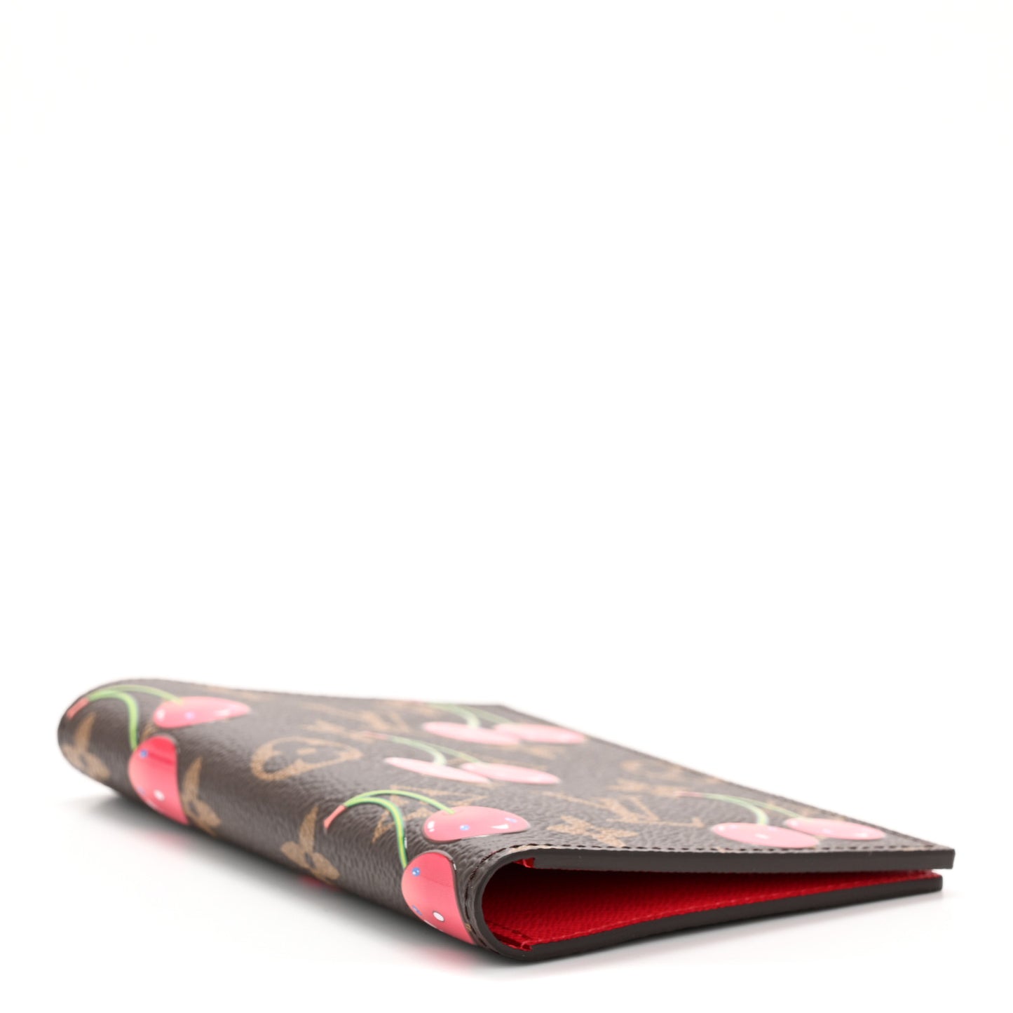 LV X TM Monogram Cerises Passport Cover