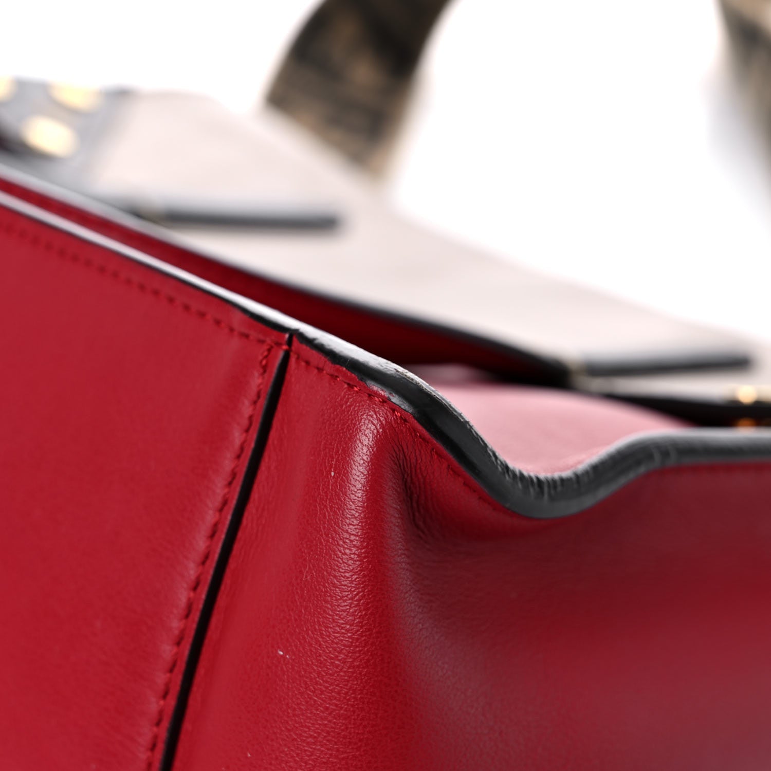 Fendi Vitello Grace FF 1974 Small Flip Tote Fragola Sepia 7 of 22