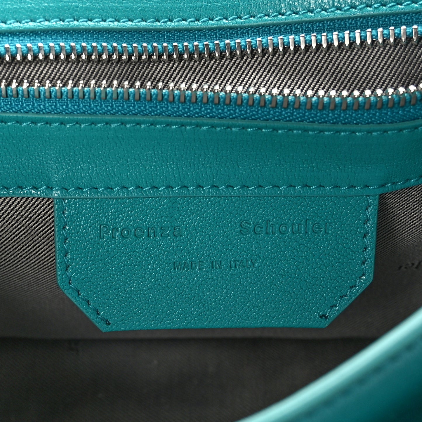 Lambskin Tiny PS1 Satchel Teal