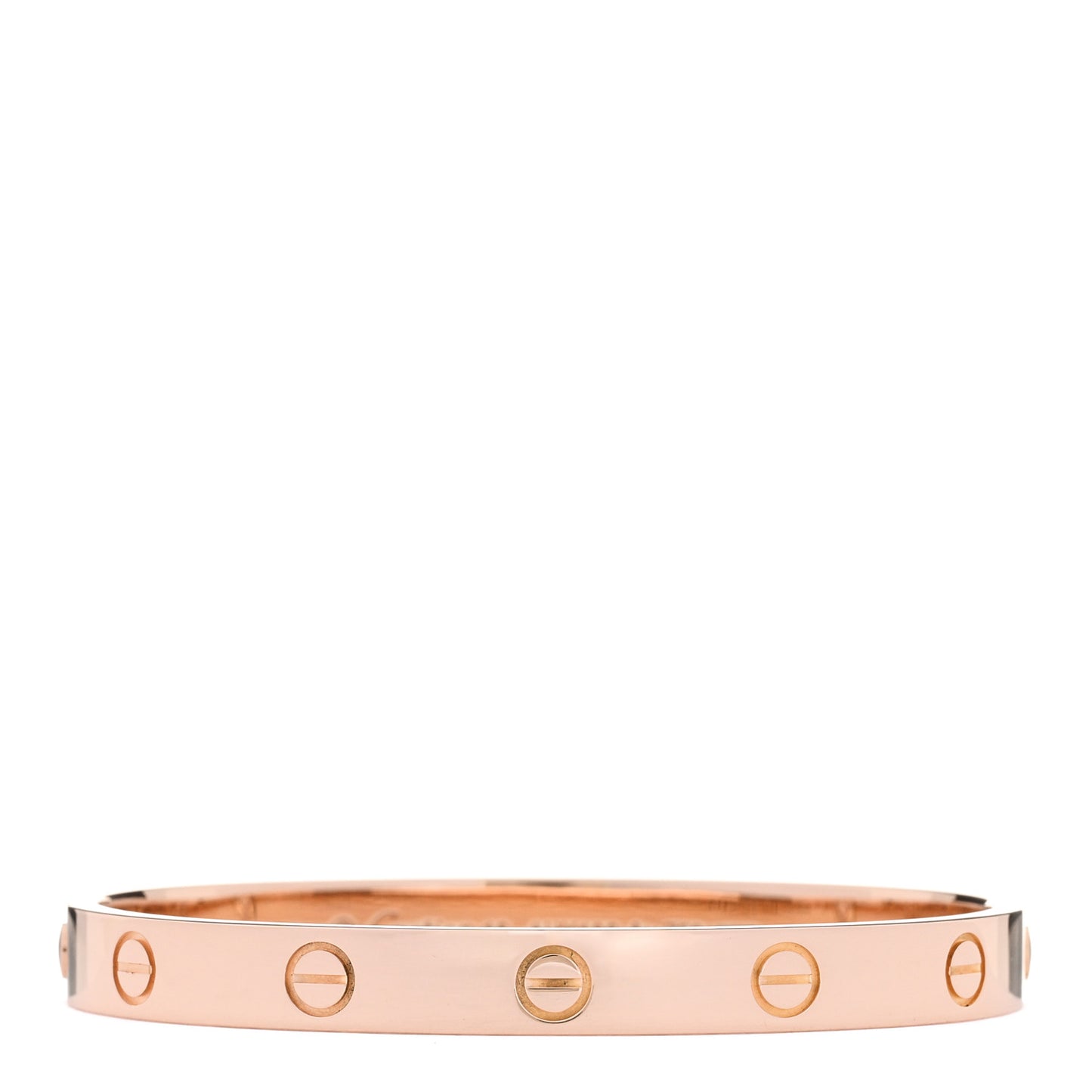 18K Rose Gold Love Bracelet 16