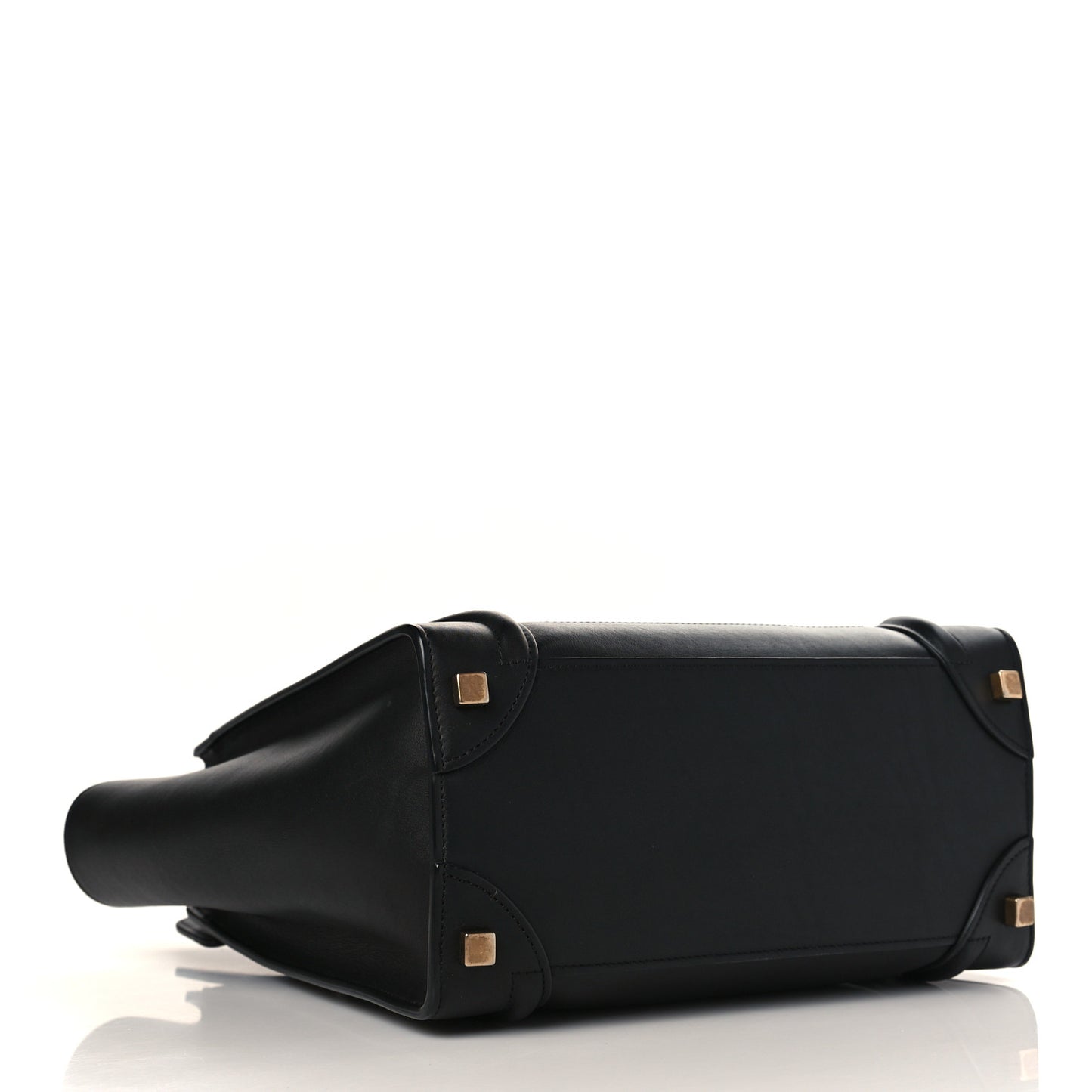 Smooth Calfskin Micro Luggage Black
