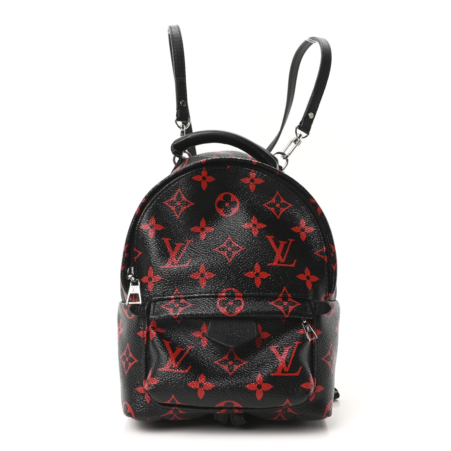 louis vuitton backpack red white Louis Vuitton Monogram Infrarouge Palm Springs Backpack Mini 1797365 – FASHIONPHILE