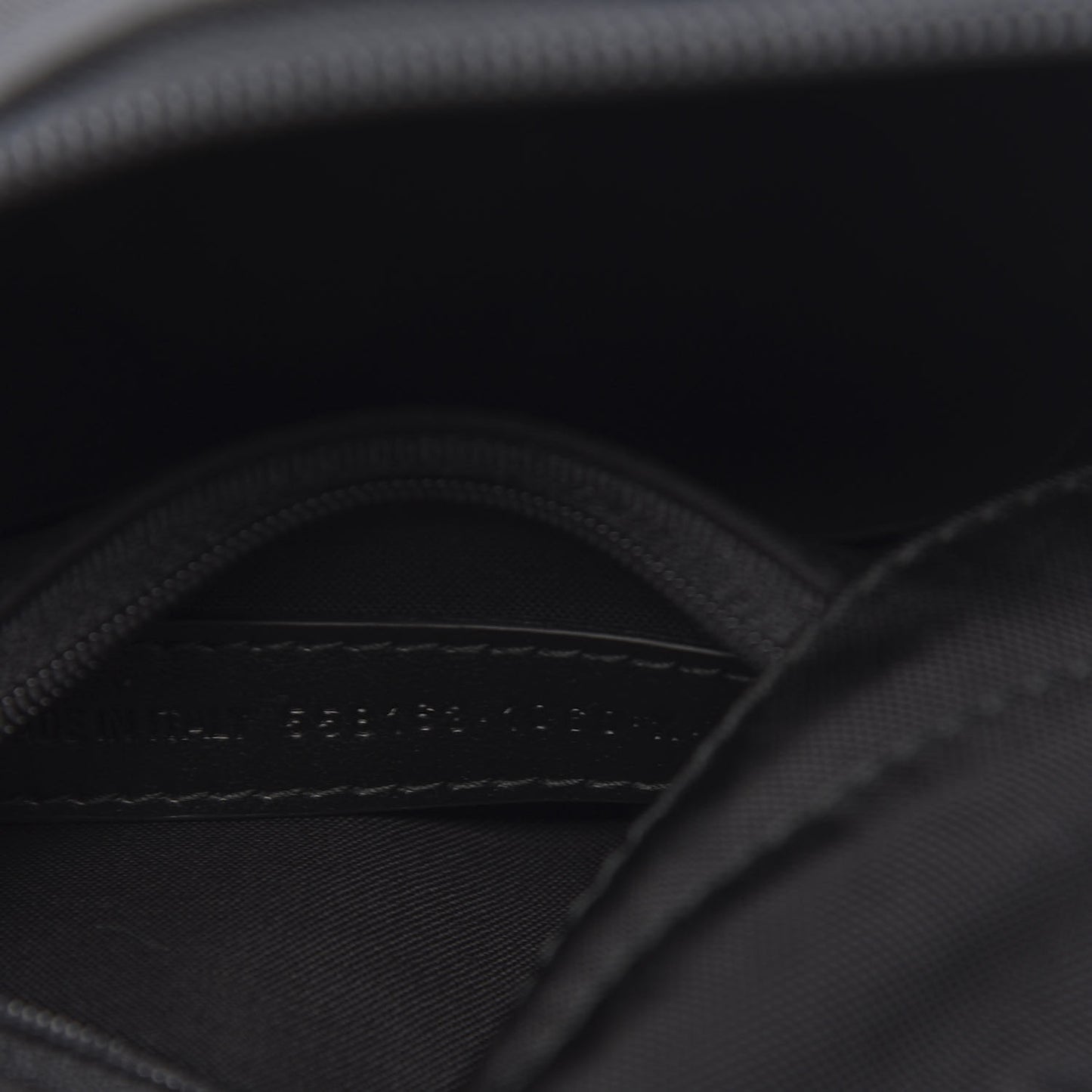 Nylon Embroidered You Are The World Explorer Backpack S Black