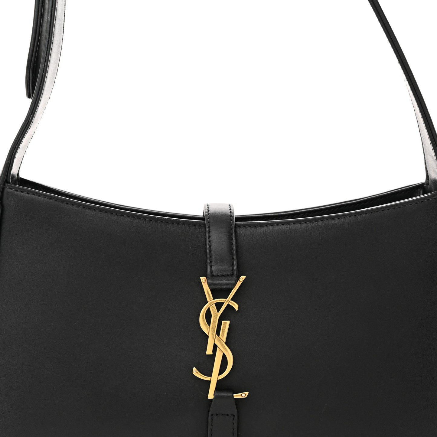 Smooth Calfskin Le 5 A 7 Hobo Black