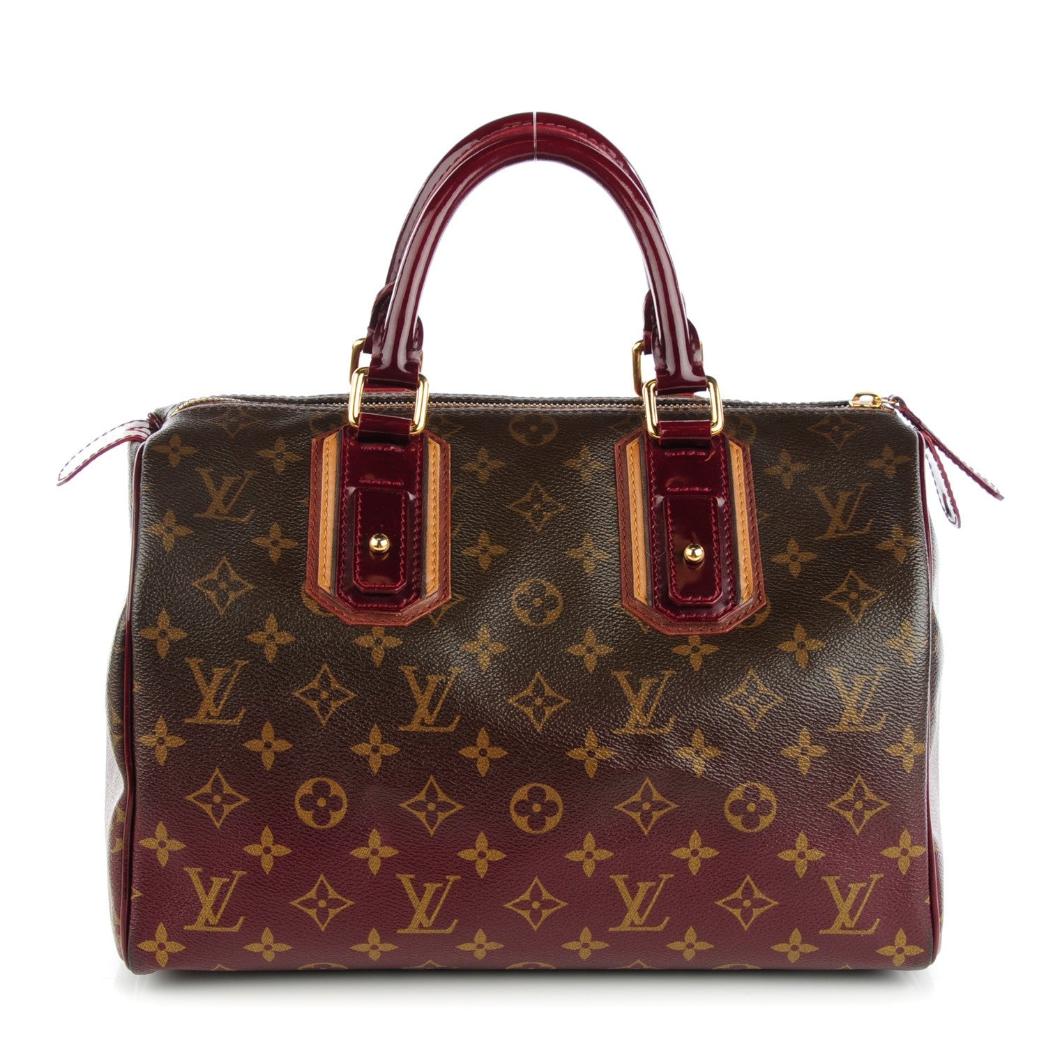 C*p様 Louis Vuitton ボルドー エナメルレザー バッグ Louis Vuitton Monogram Mirage Speedy 30 Bordeaux 131738 – FASHIONPHILE