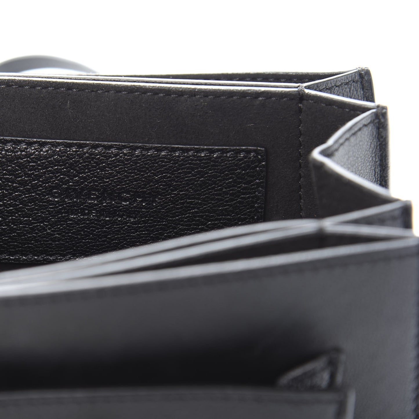 Goatskin Mini GV3 Shoulder Bag Black