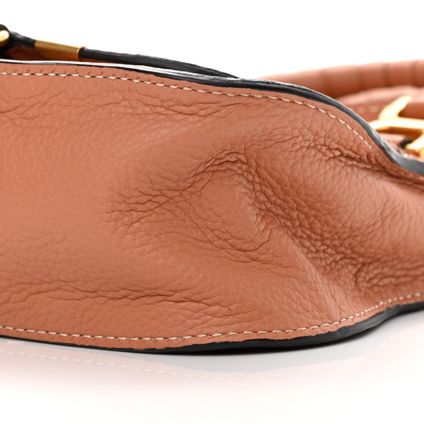 Calfskin Mini Marcie Satchel Muted Brown