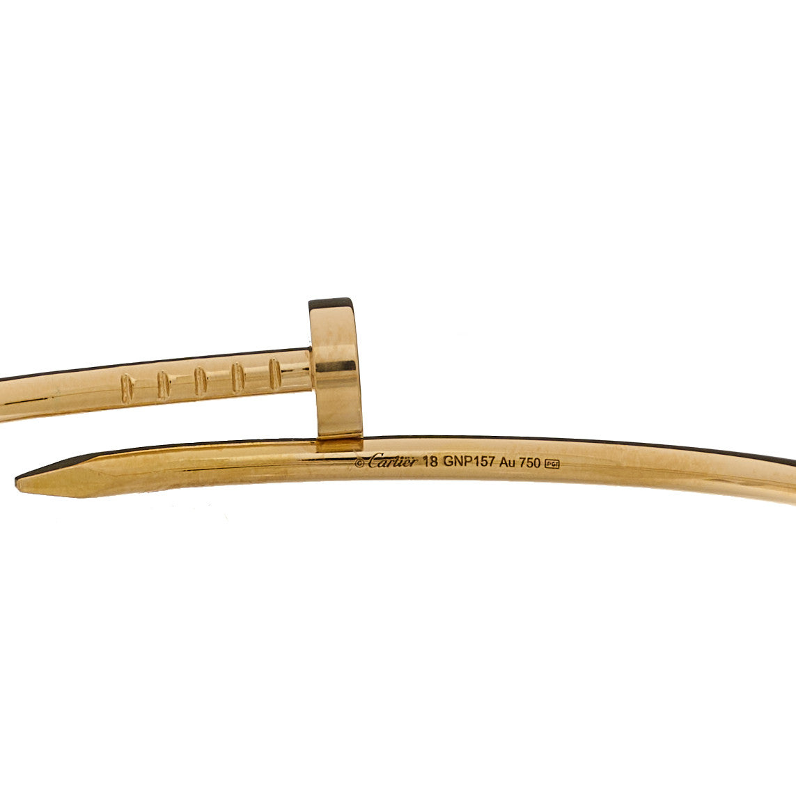 18K Yellow Gold Small Juste Un Clou Bracelet 18