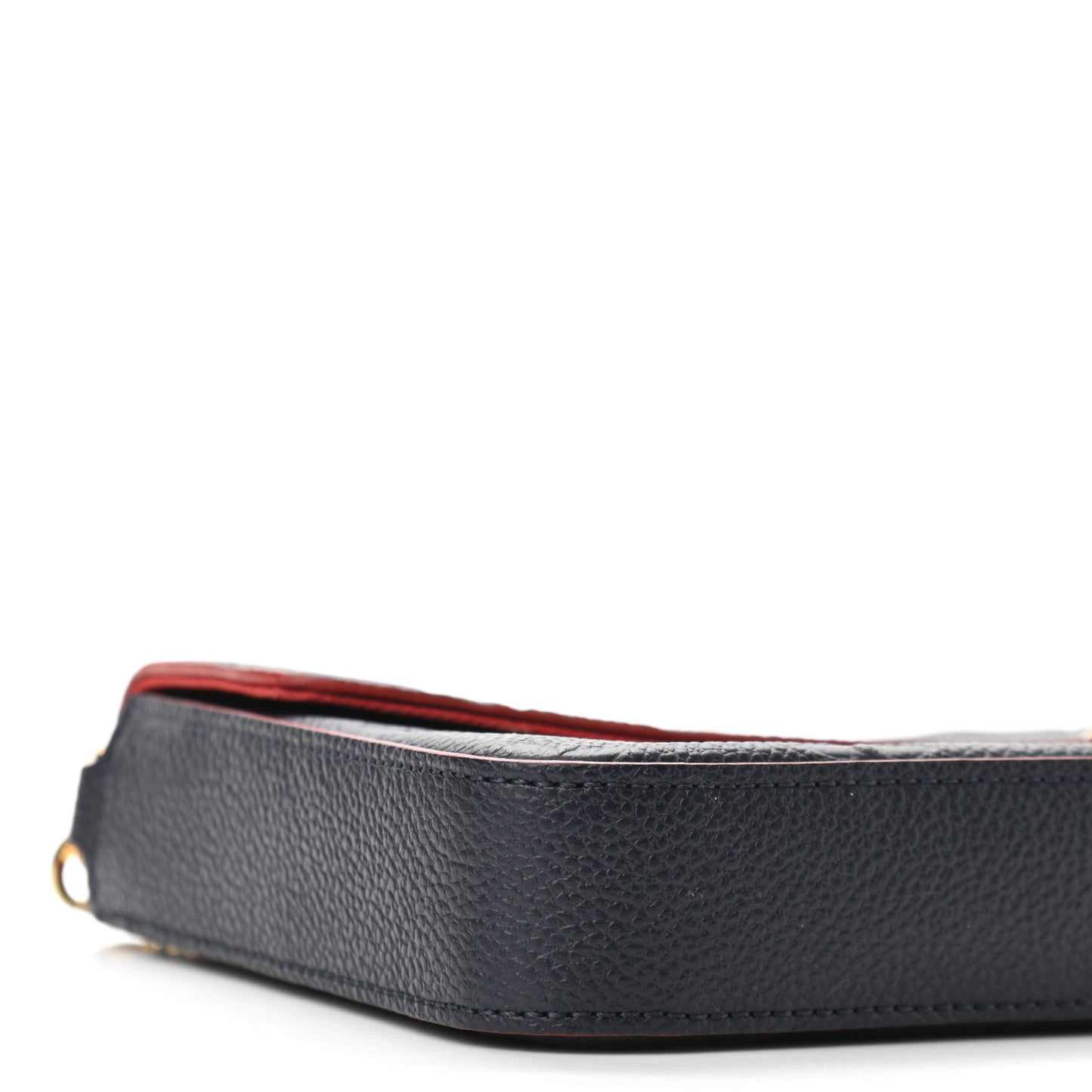 Empreinte Pochette Felicie Chain Wallet Marine Rouge