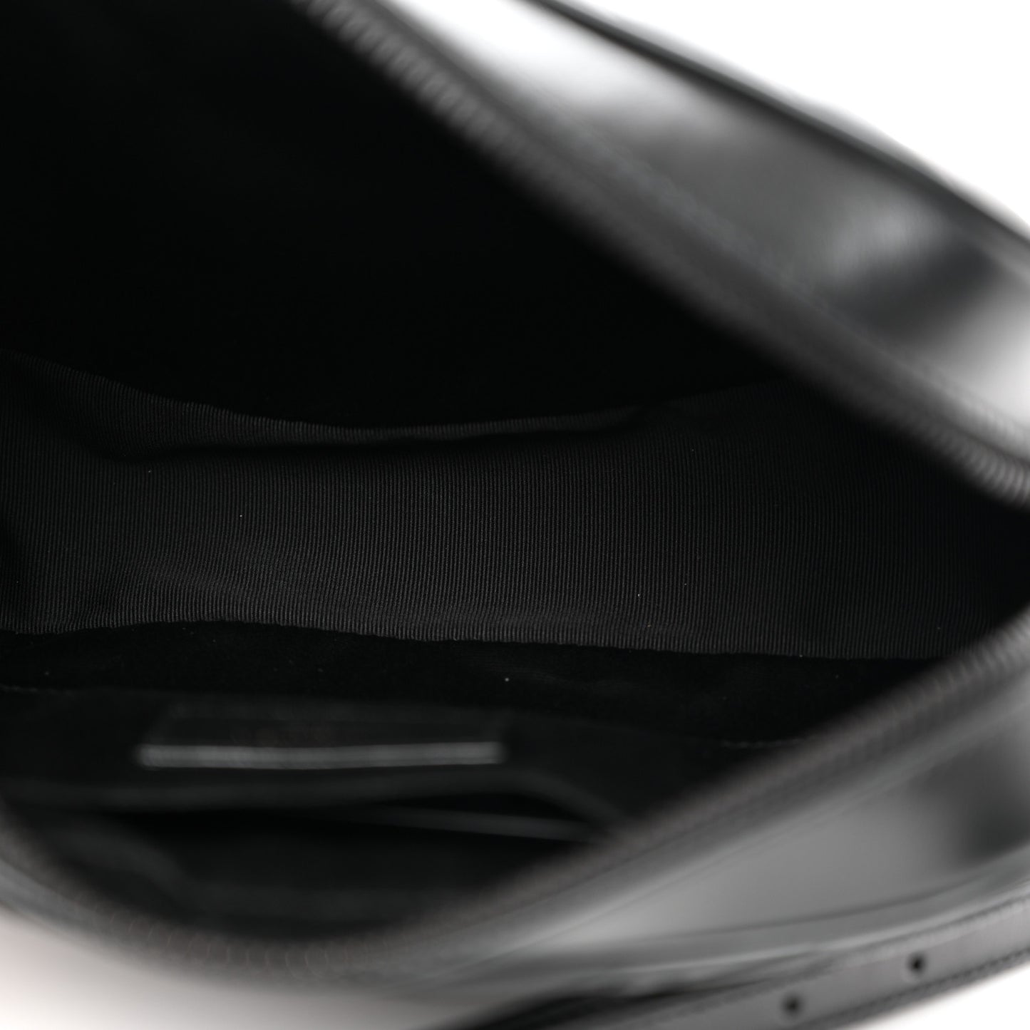 Calfskin Matelasse Monogram Monochrome Lou Camera Bag Black