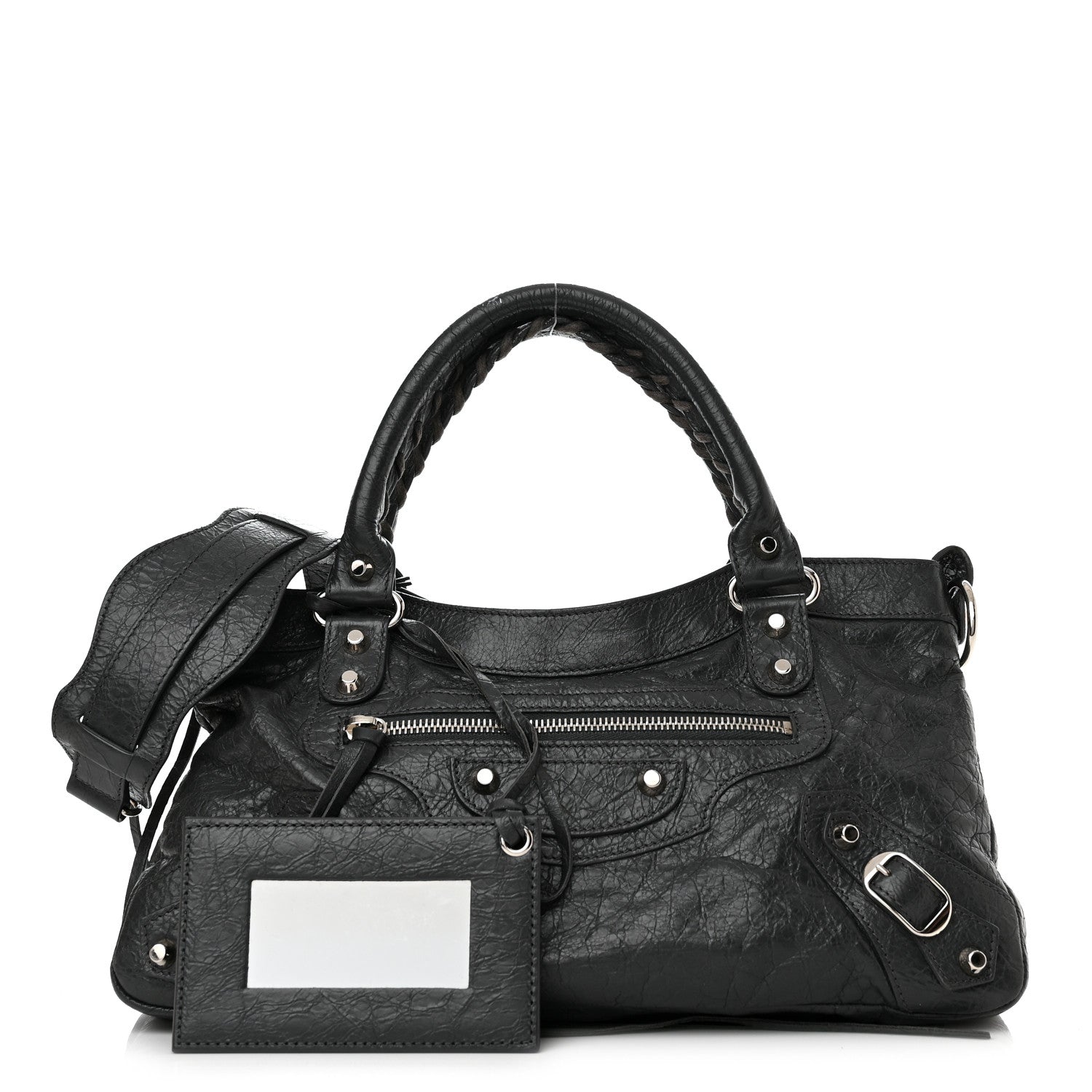 Balenciaga Agneau Classic Silver Hardware First Gris Fossile 1 of 11