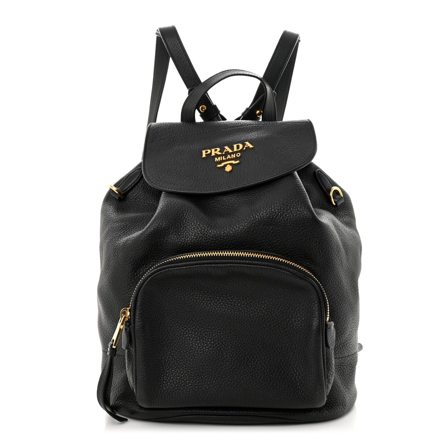 Vitello Daino Backpack Black