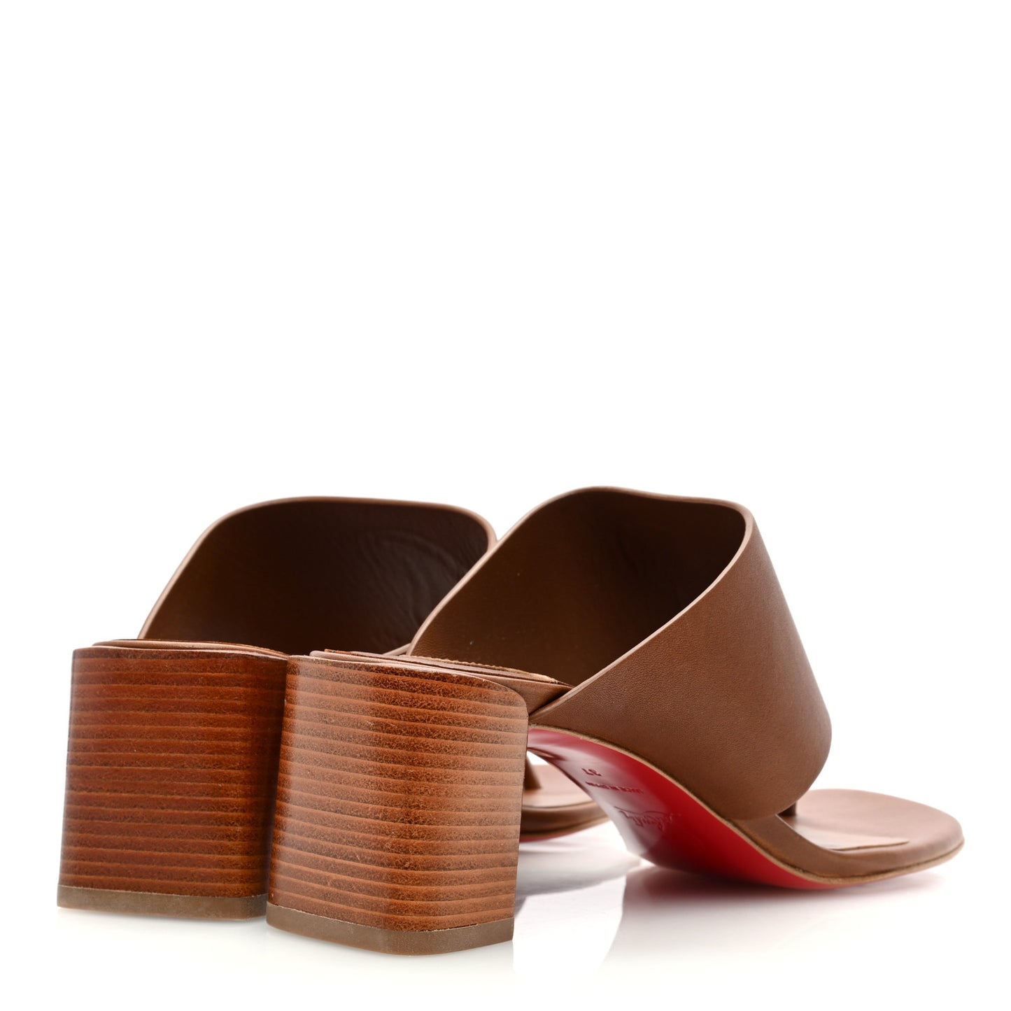 Calfskin CL Tongamule 55 Mule 37 Black