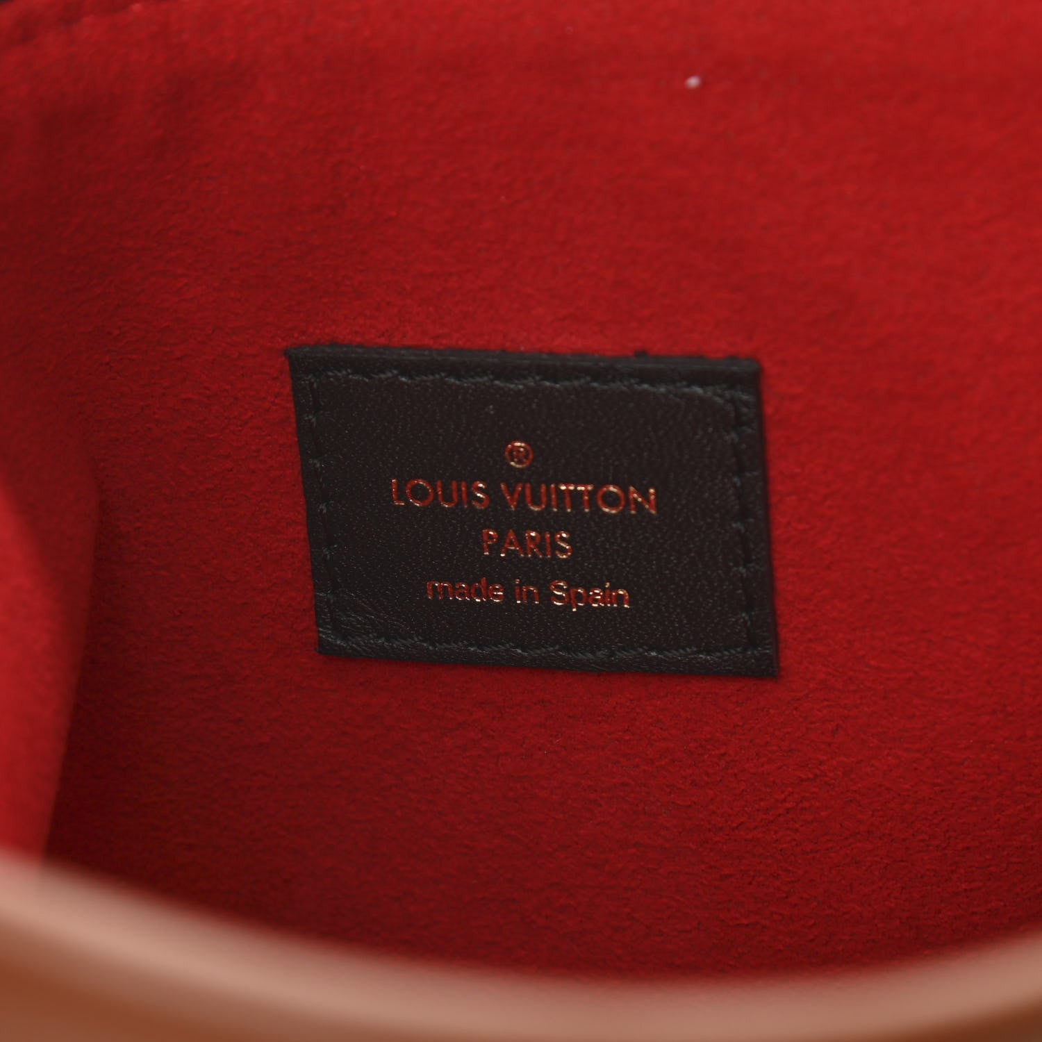 Louis Vuitton Monogram Tuileries Pochette Caramel 6 of 7