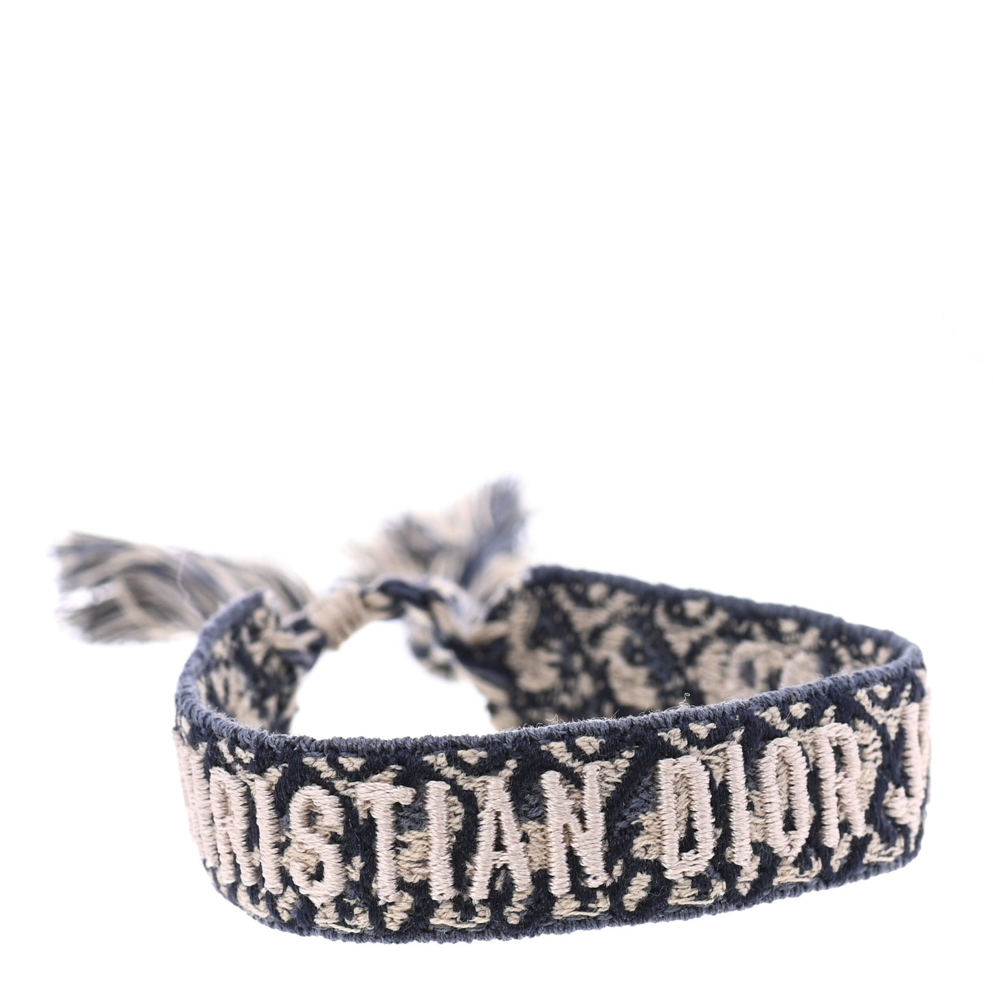 Woven Cotton J'Adior Friendship Bracelet Blue