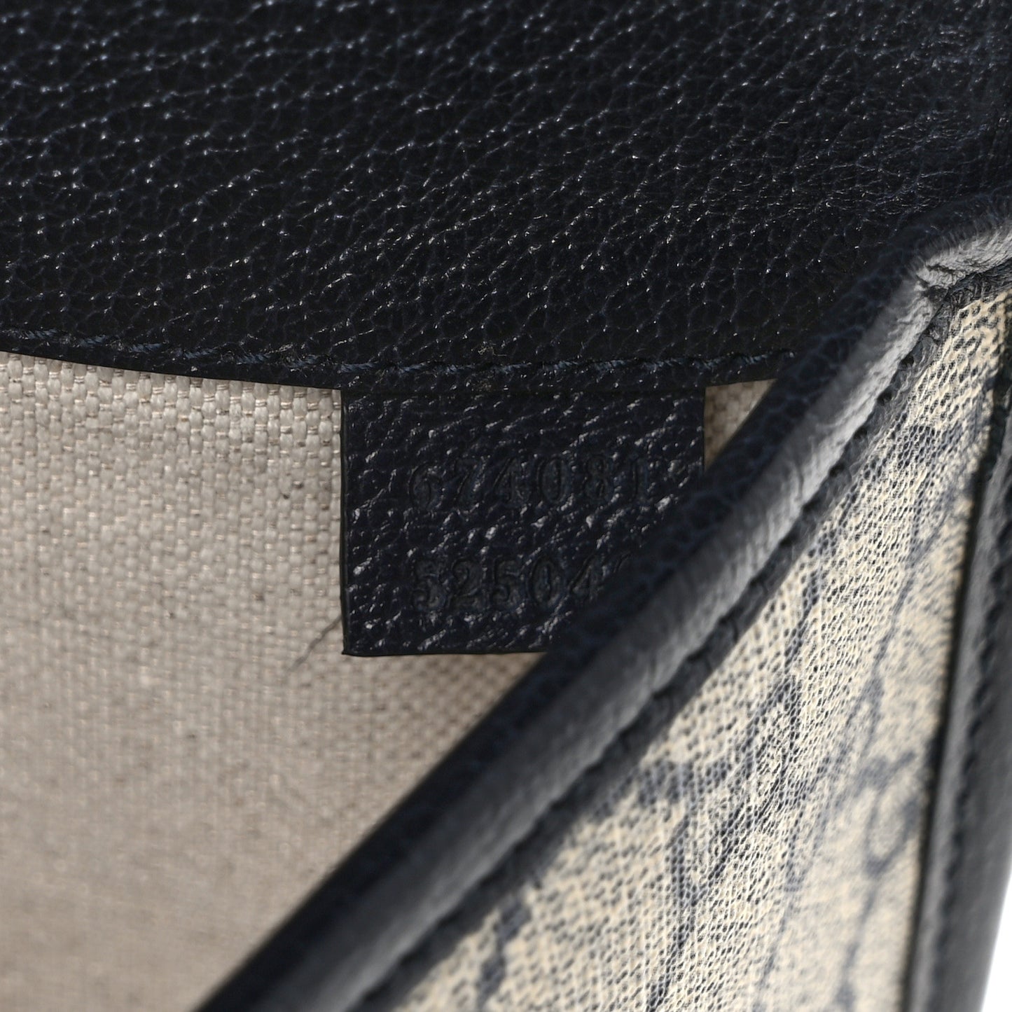 GG Supreme Monogram Web Small Ophidia Belt Bag 90 36 Beige Navy