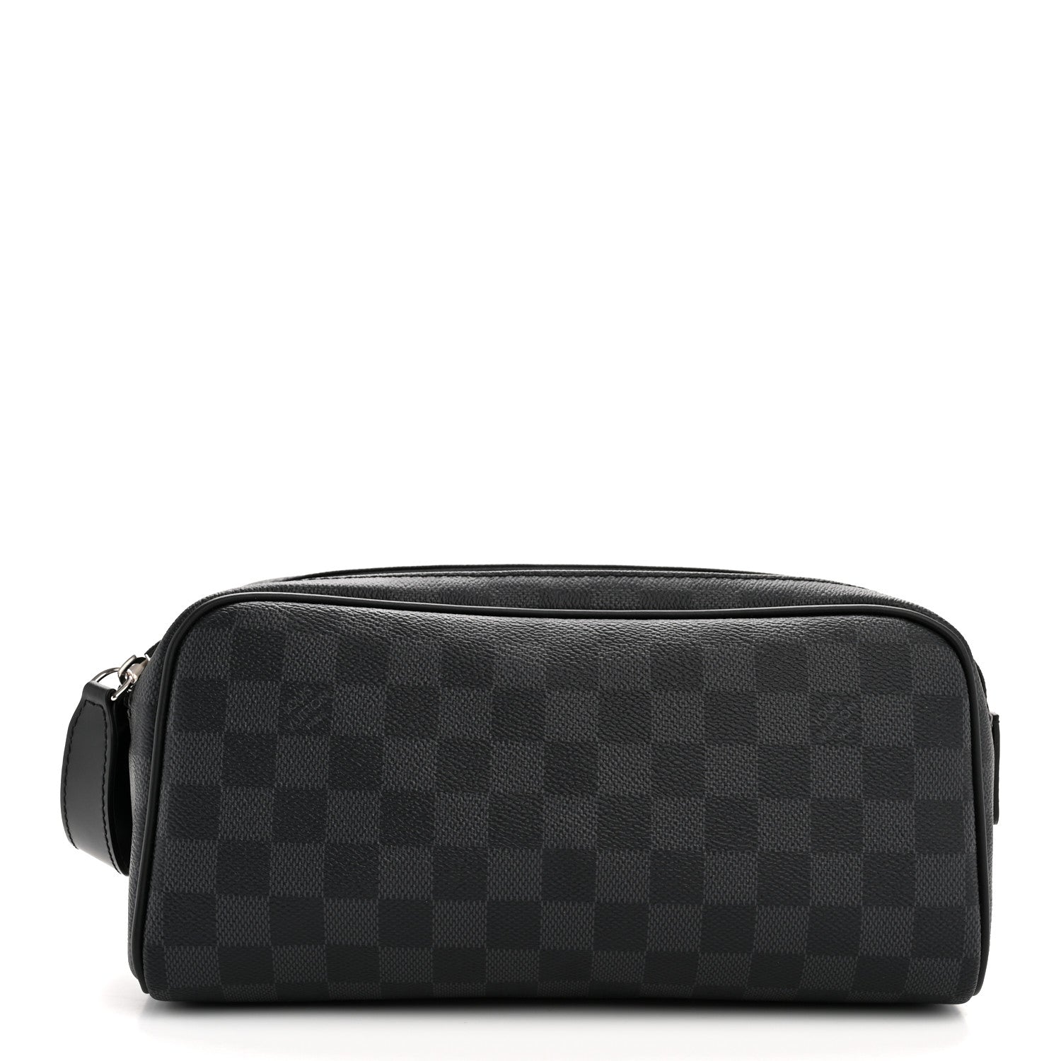 Louis Vuitton Damier Graphite Dopp Kit Toilet Pouch 1820848