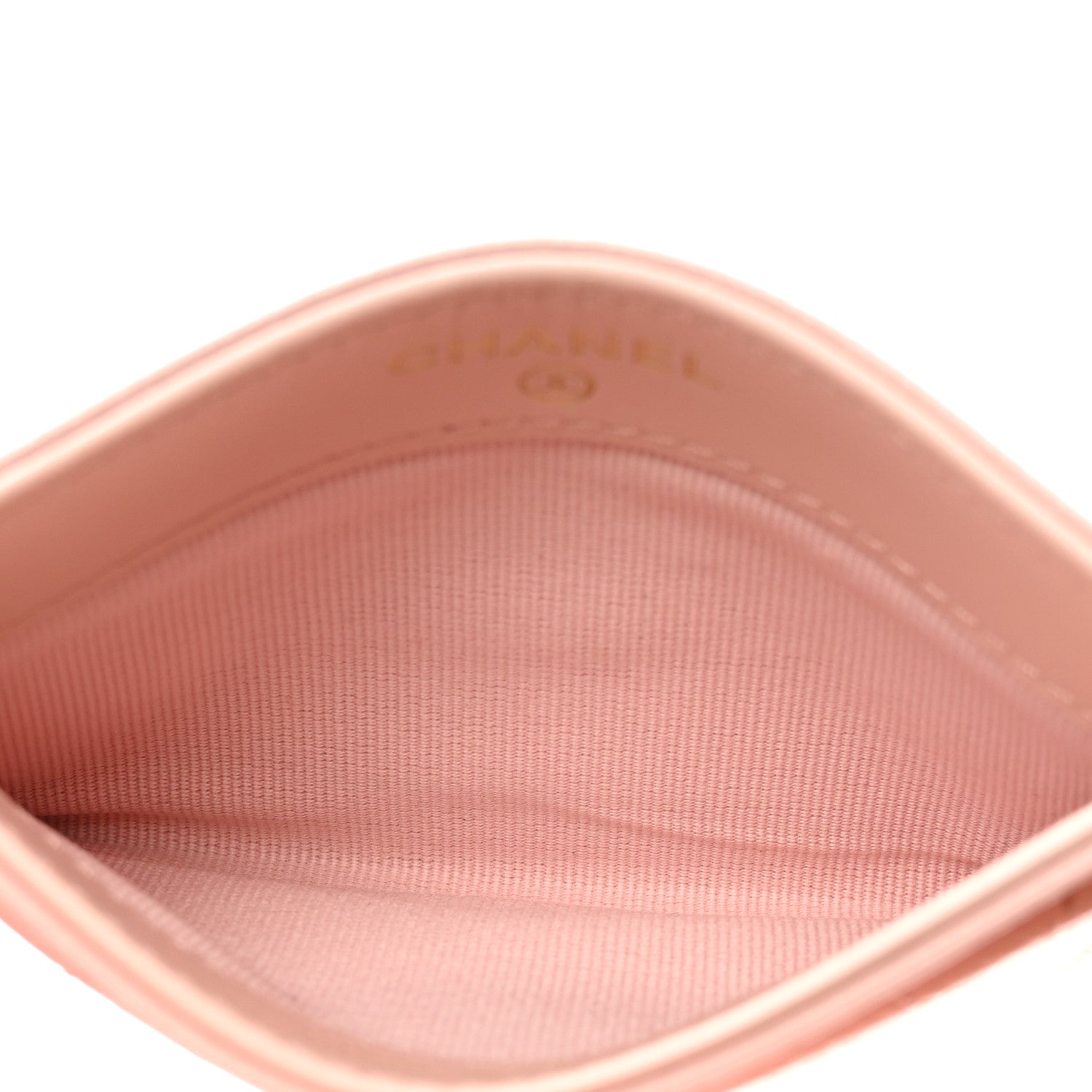 Chanel Caviar Quilted Card Holder Light Pink 5 of 8