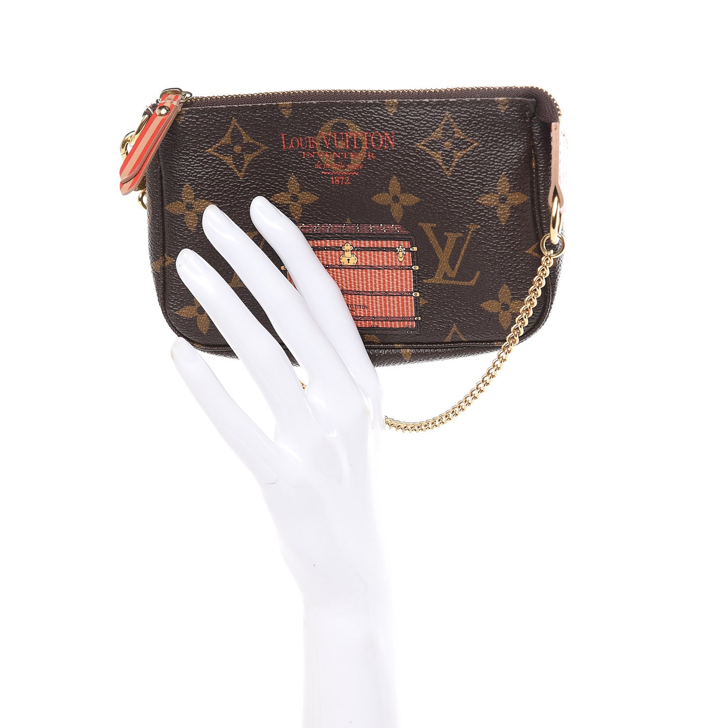 Monogram Trunks and Locks Mini Pochette Accessories
