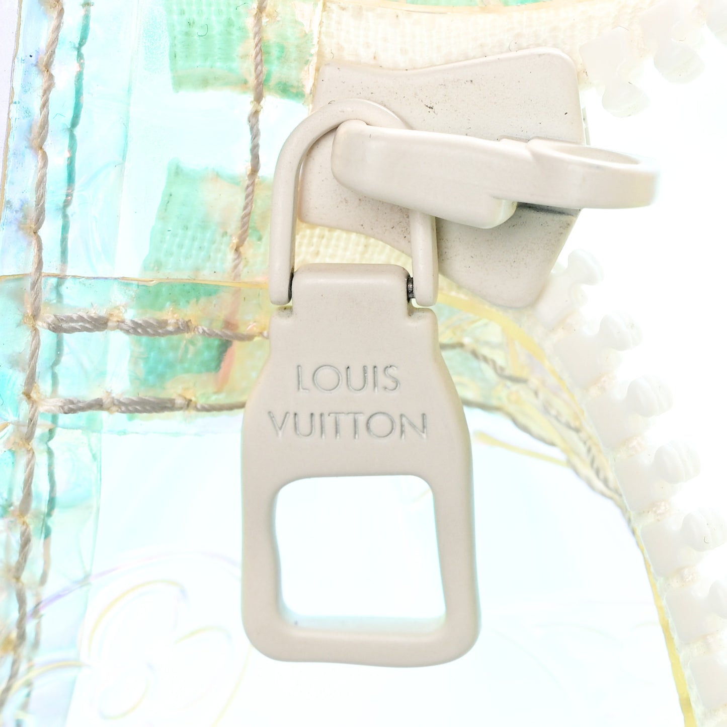 PVC Monogram Keepall Bandouliere 50 Iridescent Prism