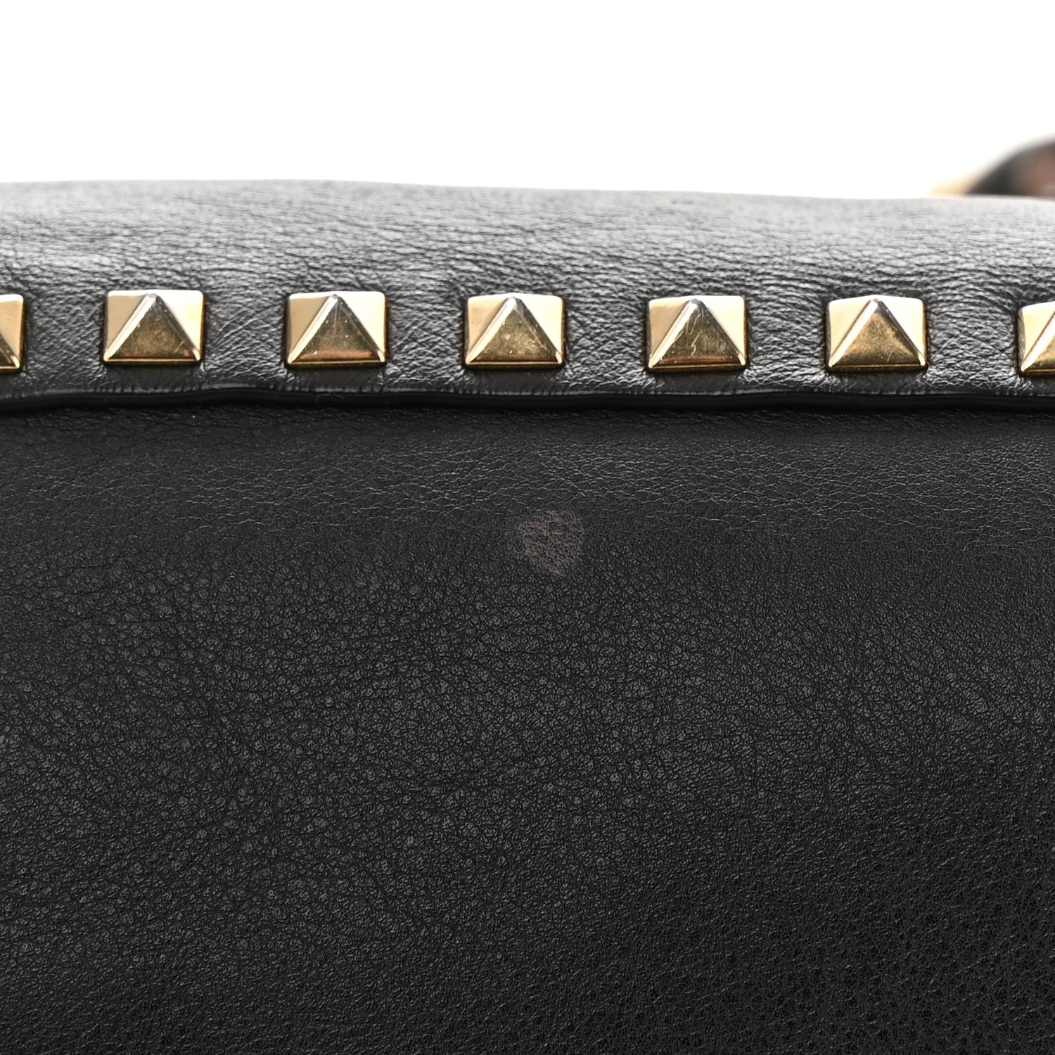 Valentino Garavani Vitello Medium Rockstud Tote Black 10 of 14