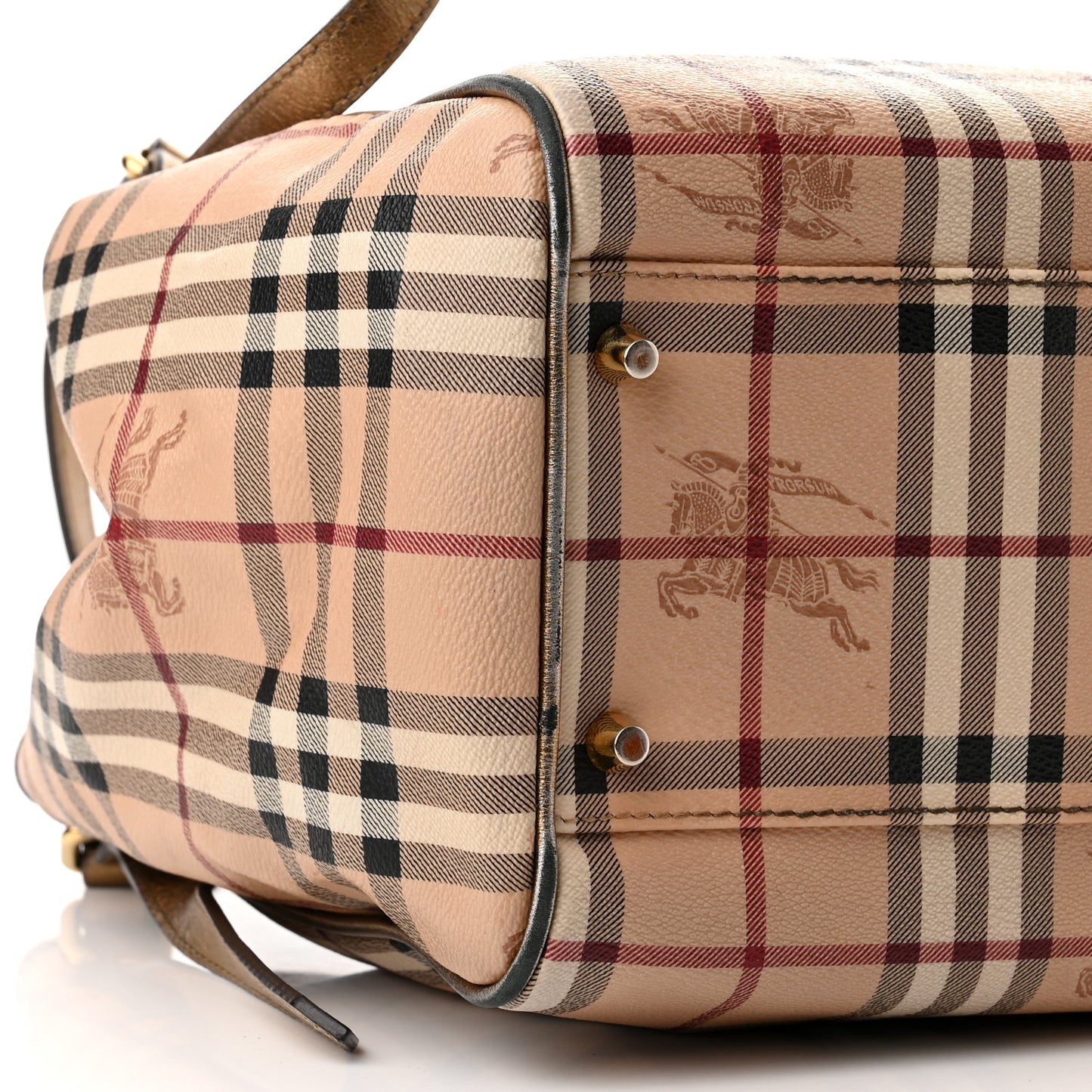 Haymarket Check Small Canterbury Tote Bronze
