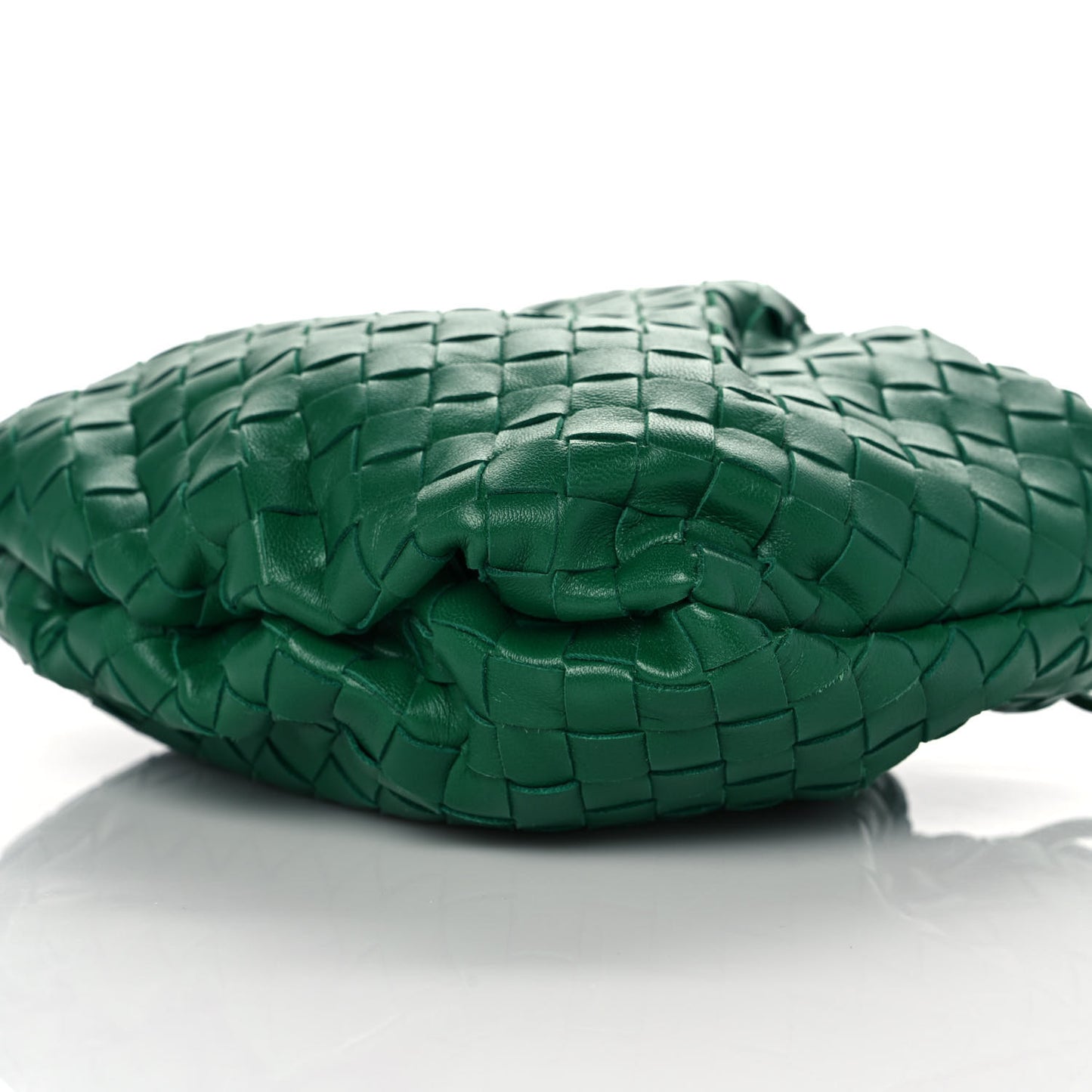 Nappa Intrecciato Mini Bulb Racing Green