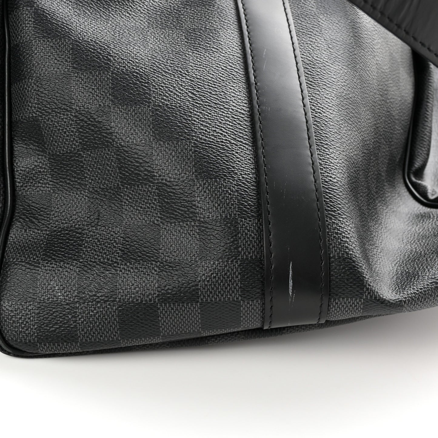 Damier Graphite Keepall Bandouliere 55