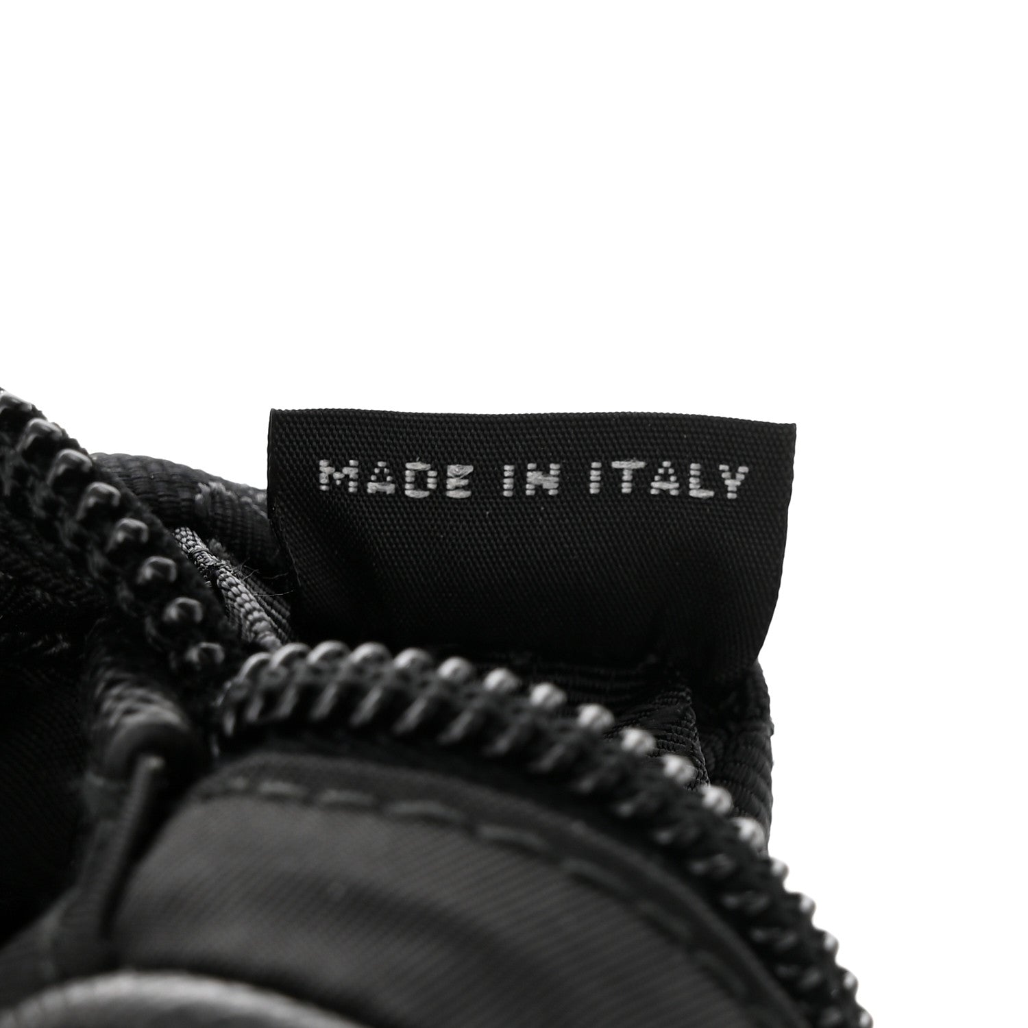 Prada Tessuto Nylon Saffiano Belt Bag Black 7 of 11