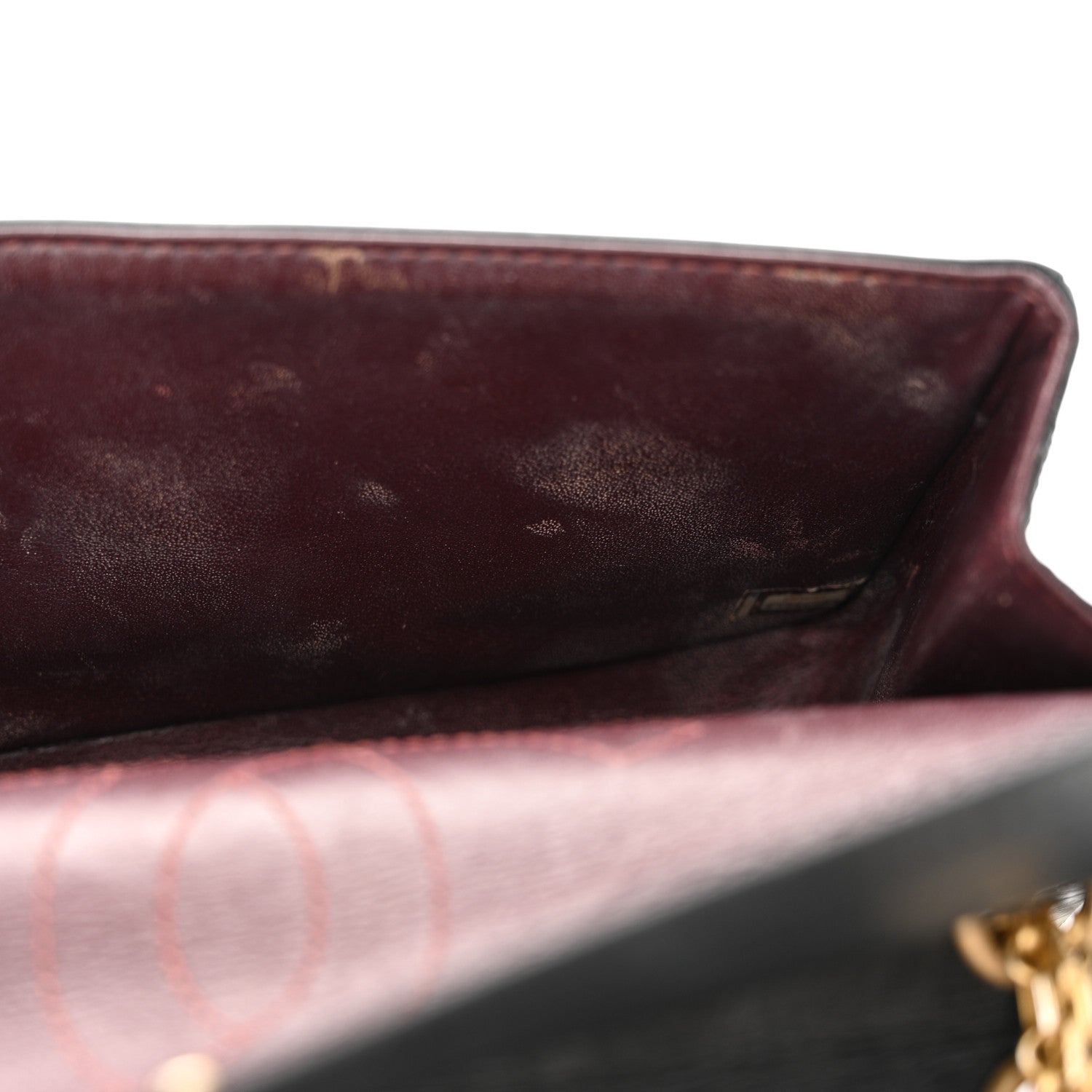 Chanel Aged Calfskin Quilted 2.55 Reissue 225 Flap Black 12 of 22