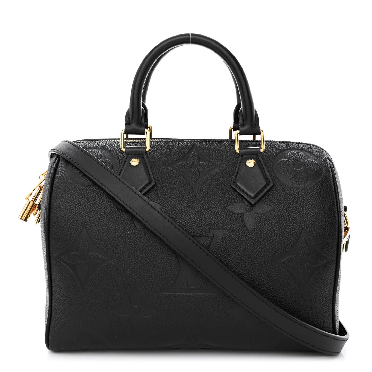 Empreinte Monogram Giant Speedy Bandouliere 25 Black