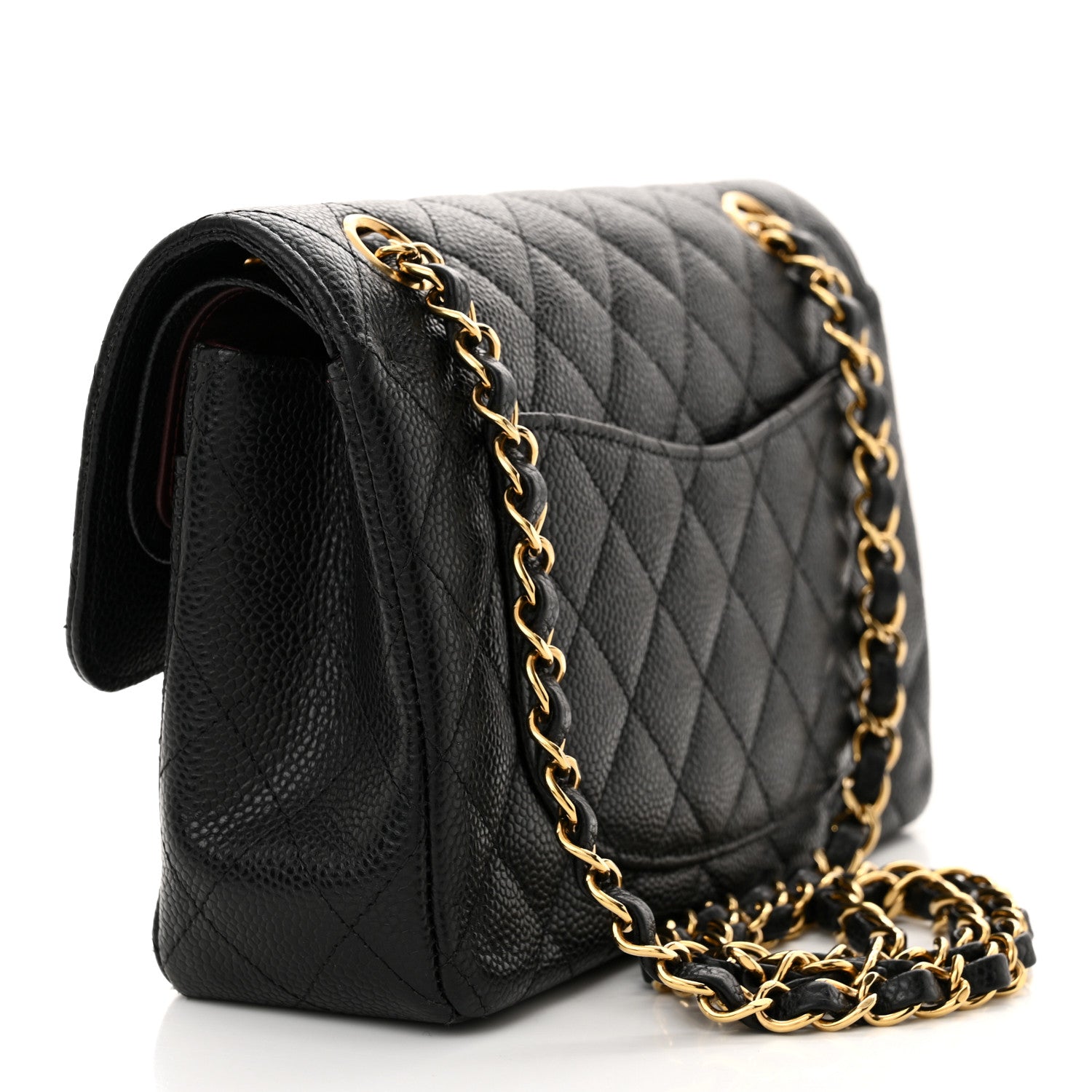 Chanel Caviar Quilted Small Double Flap Black 3 of 16