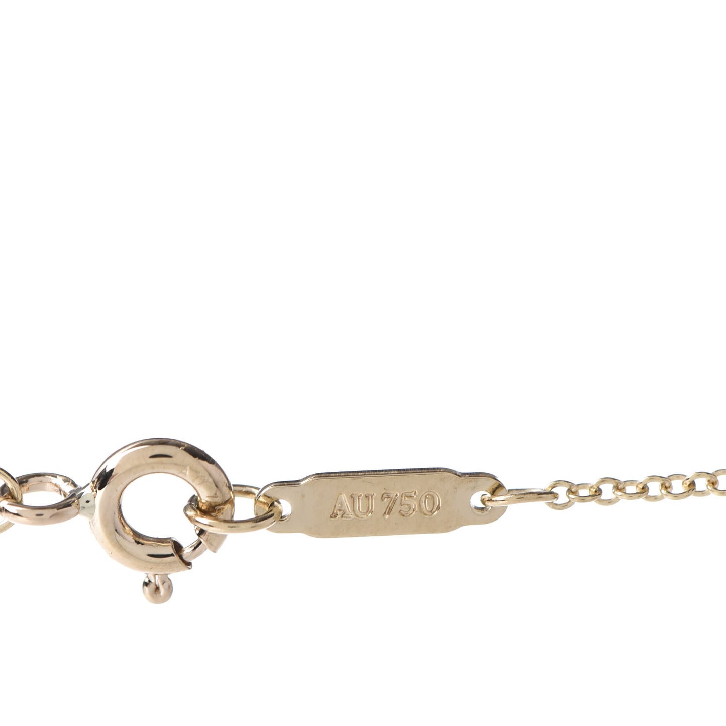 18K Yellow Gold 1837 Horseshoe Pendant Necklace