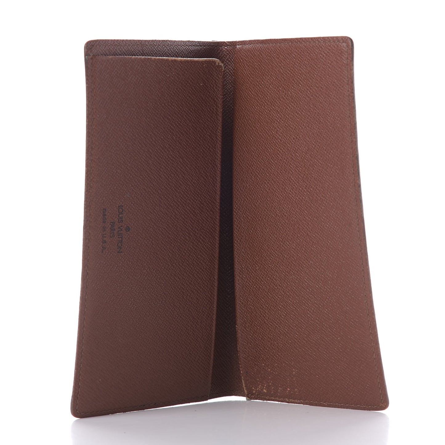Monogram Checkbook Holder Wallet Cover