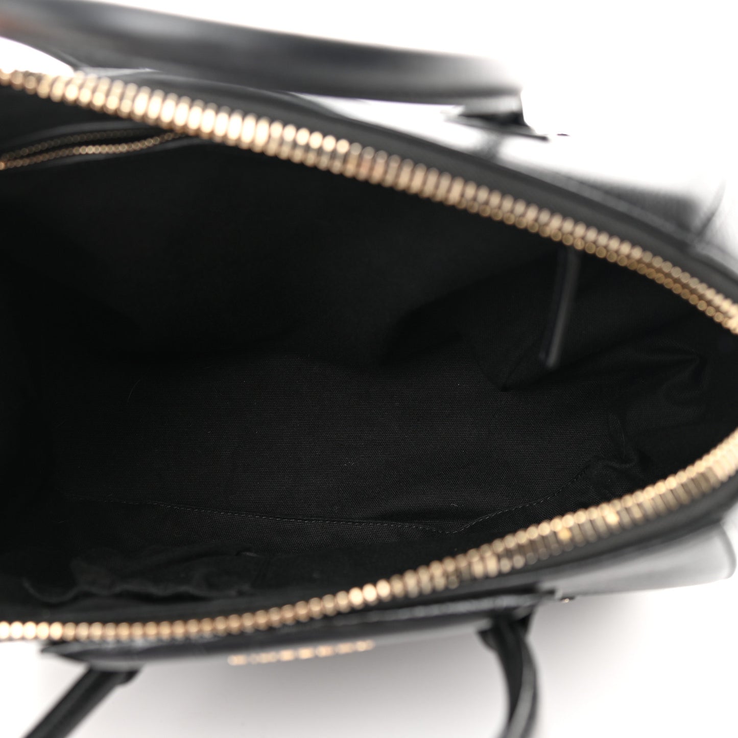 Calfskin Crocodile Embossed Medium Antigona Black