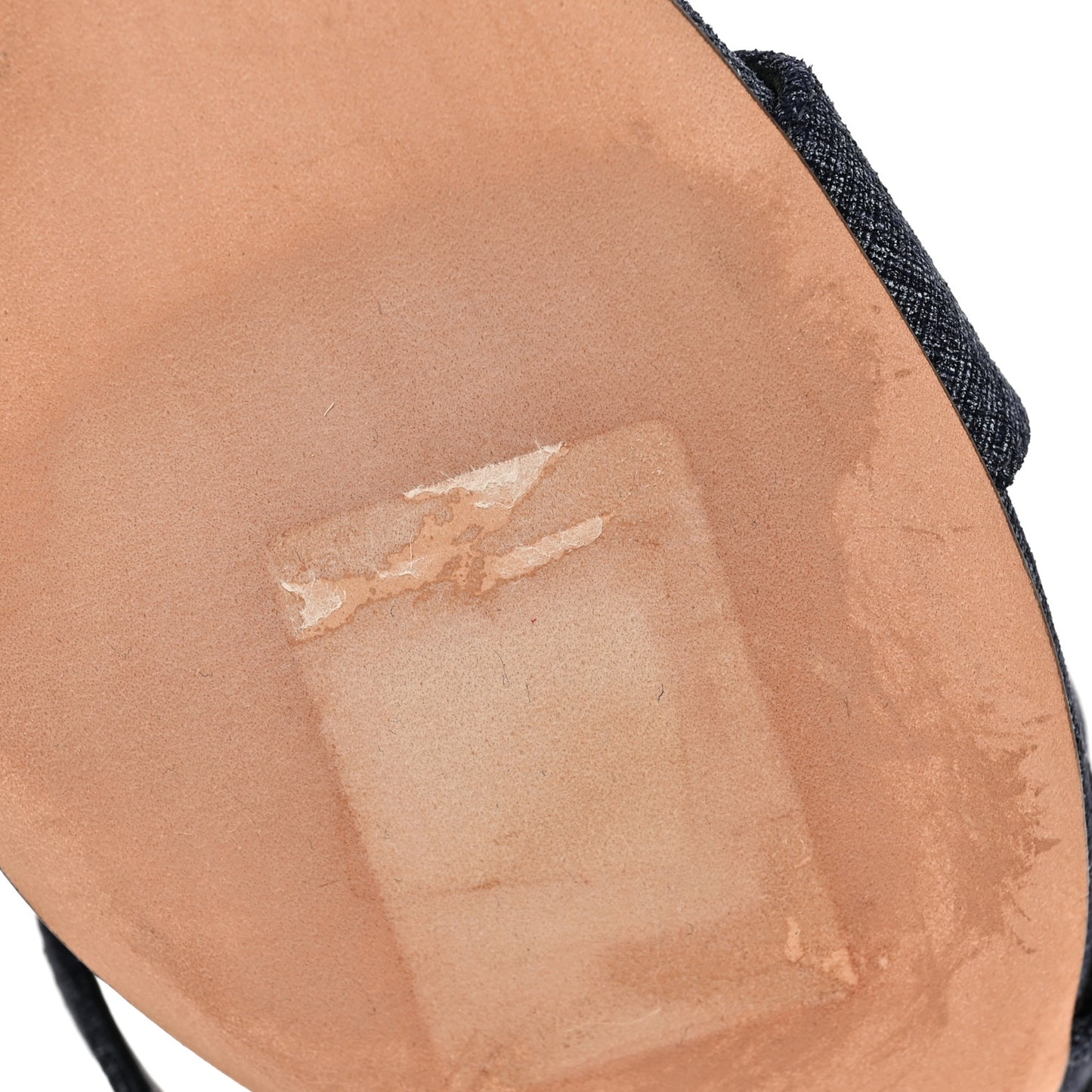 Denim Sandals 39 Indigo