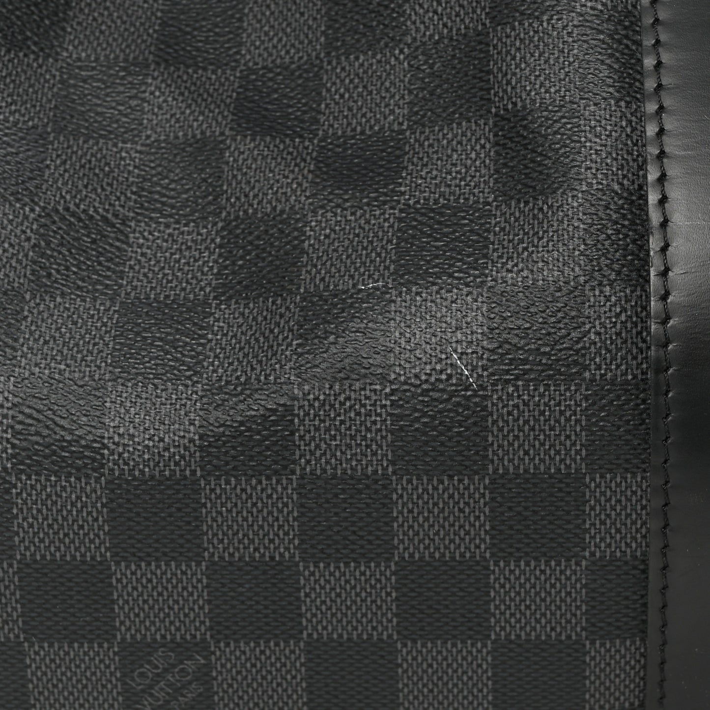 Damier Graphite Keepall Bandouliere 55