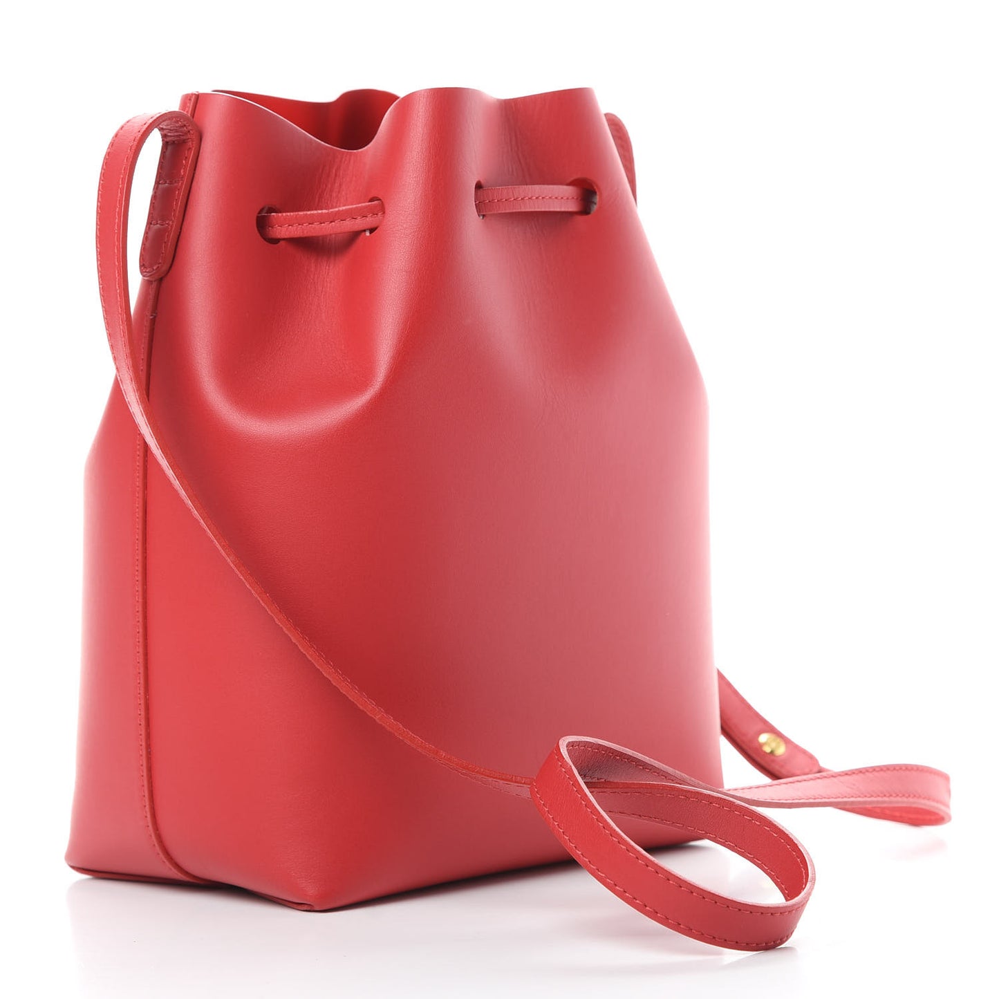 Calfskin Mini Bucket Bag Flamma