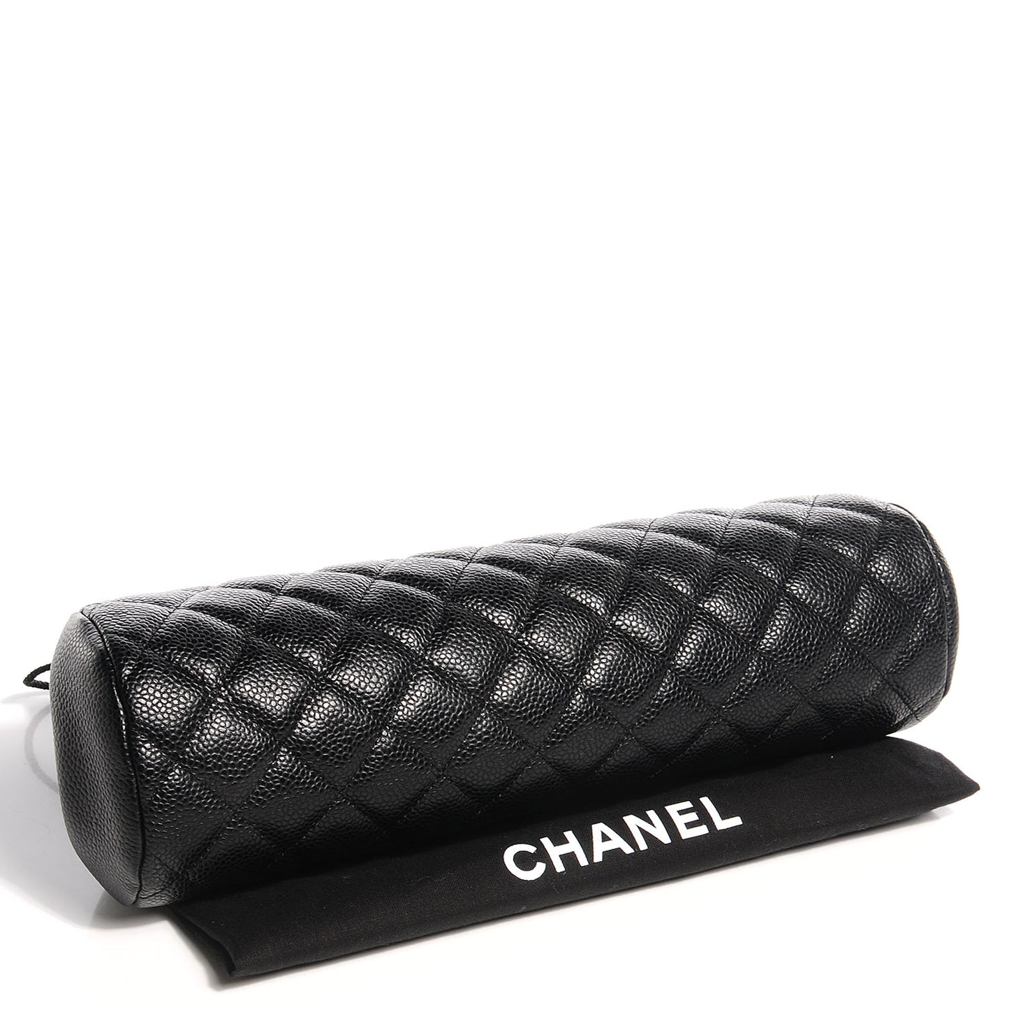 Caviar Quilted Timeless Clutch Black