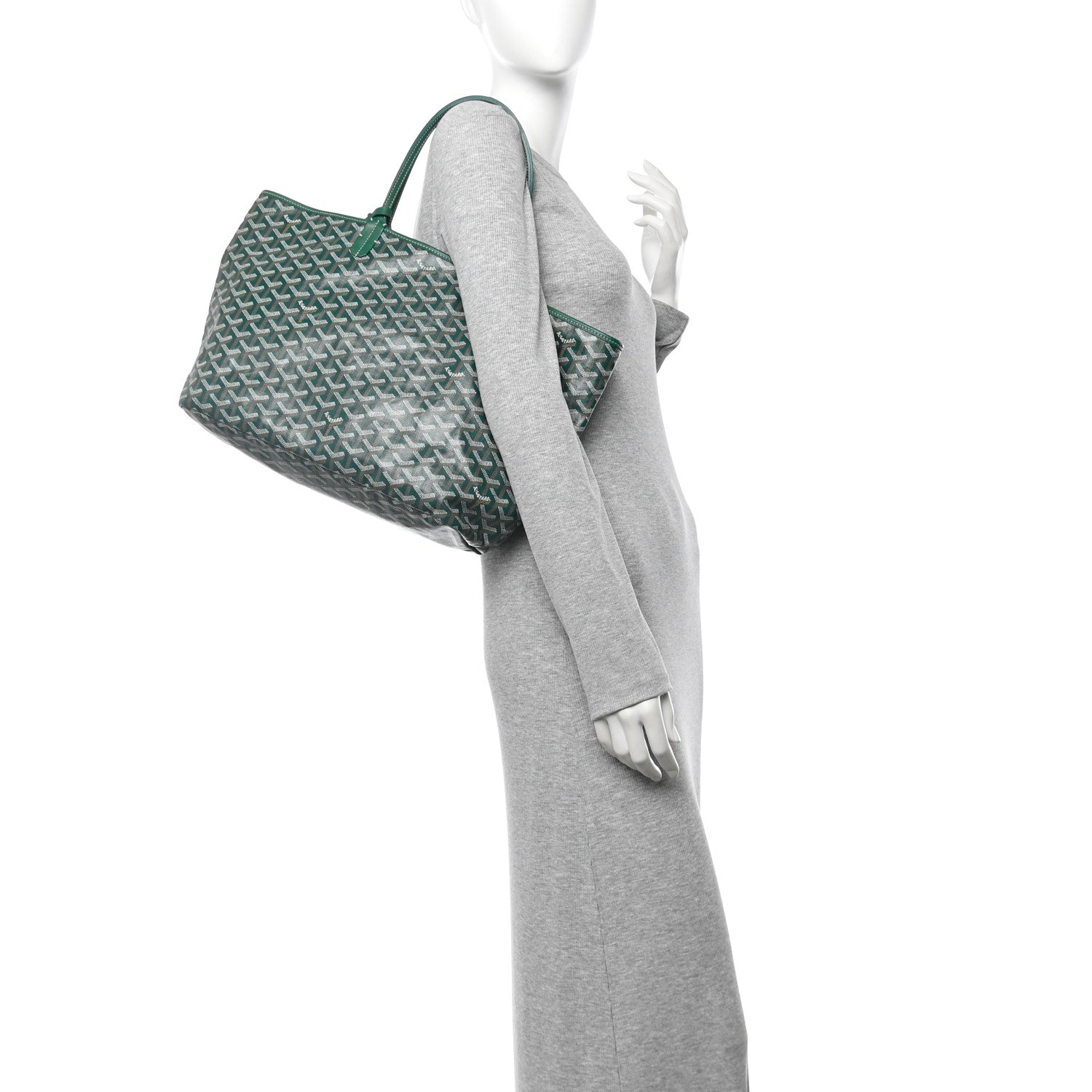 Goyard Goyardine Saint Louis PM Green 2 of 11